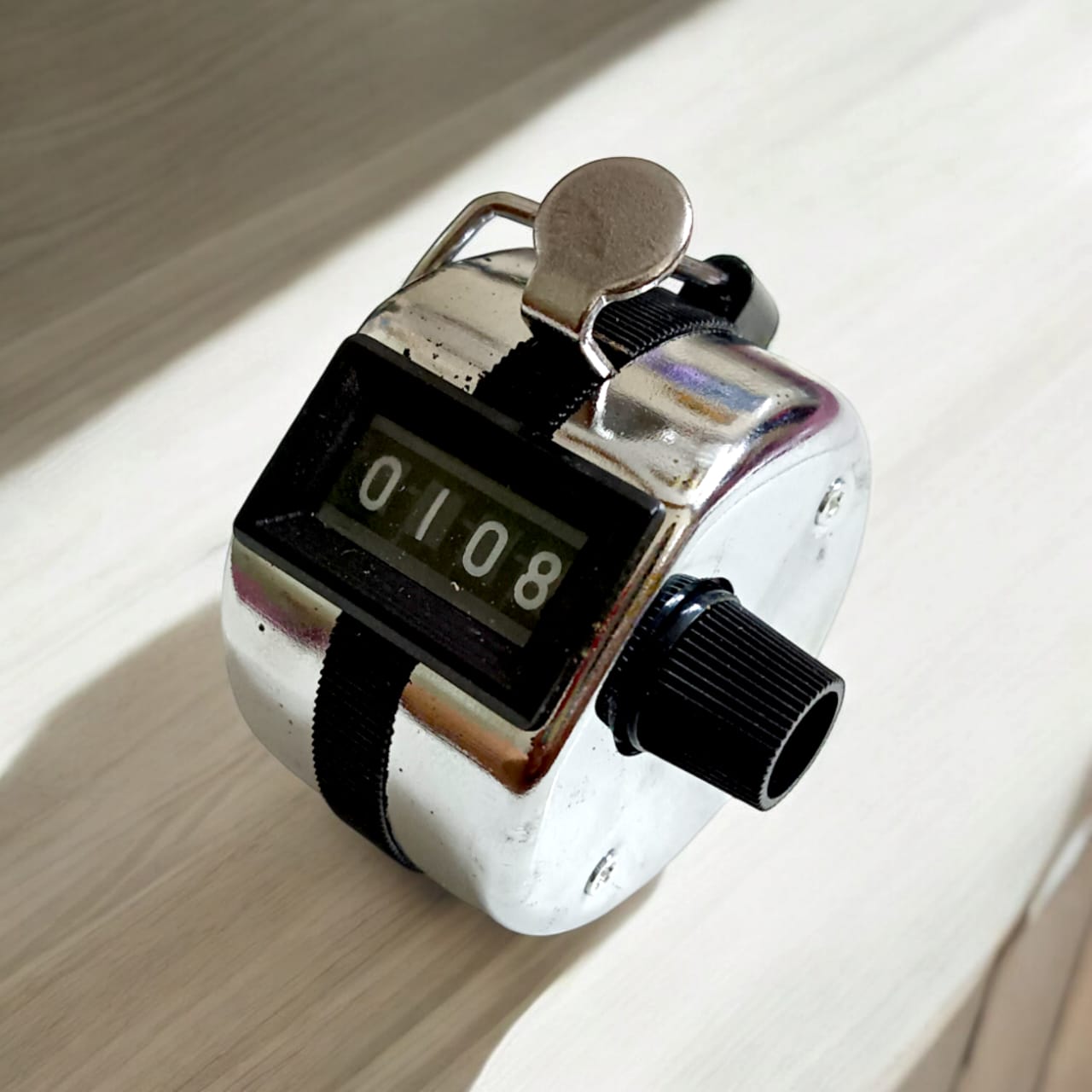 4 Digits Mantra Counting Machine with Metal Build - Timeshopee