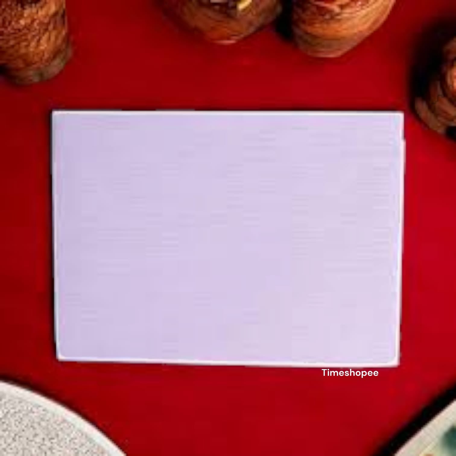 A neatly folded 1.25-meter white cloth used for pooja, symbolizing purity and sanctity in religious ceremonies.