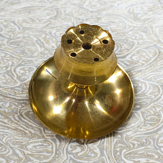Agarbatti Stand Pack of 2 – Unique Brass Incense Holder by Timeshopee