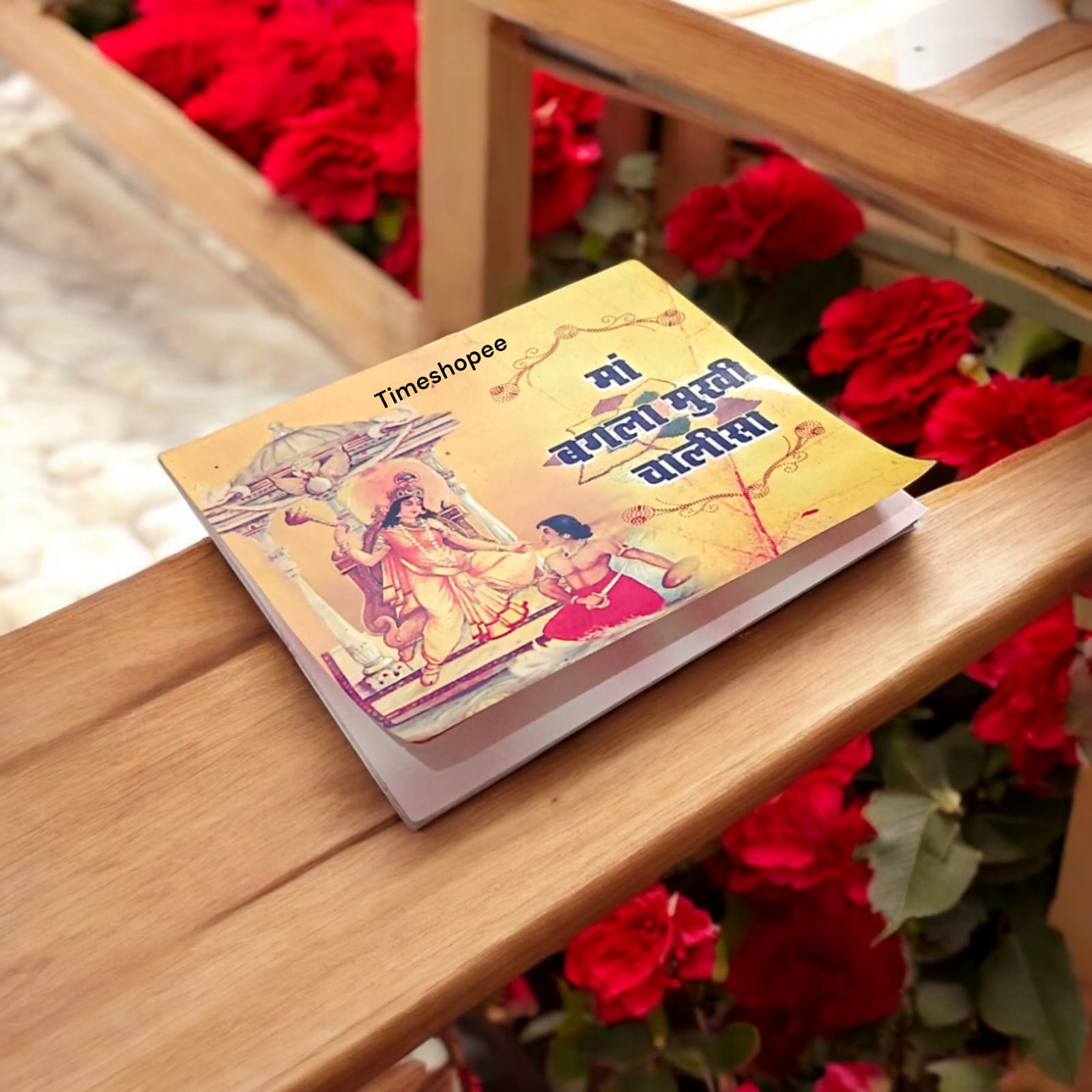 Baglamukhi Chalisa Hindi Book with 16 pages, featuring prayers for Maa Baglamukhi, available at Timeshopee.