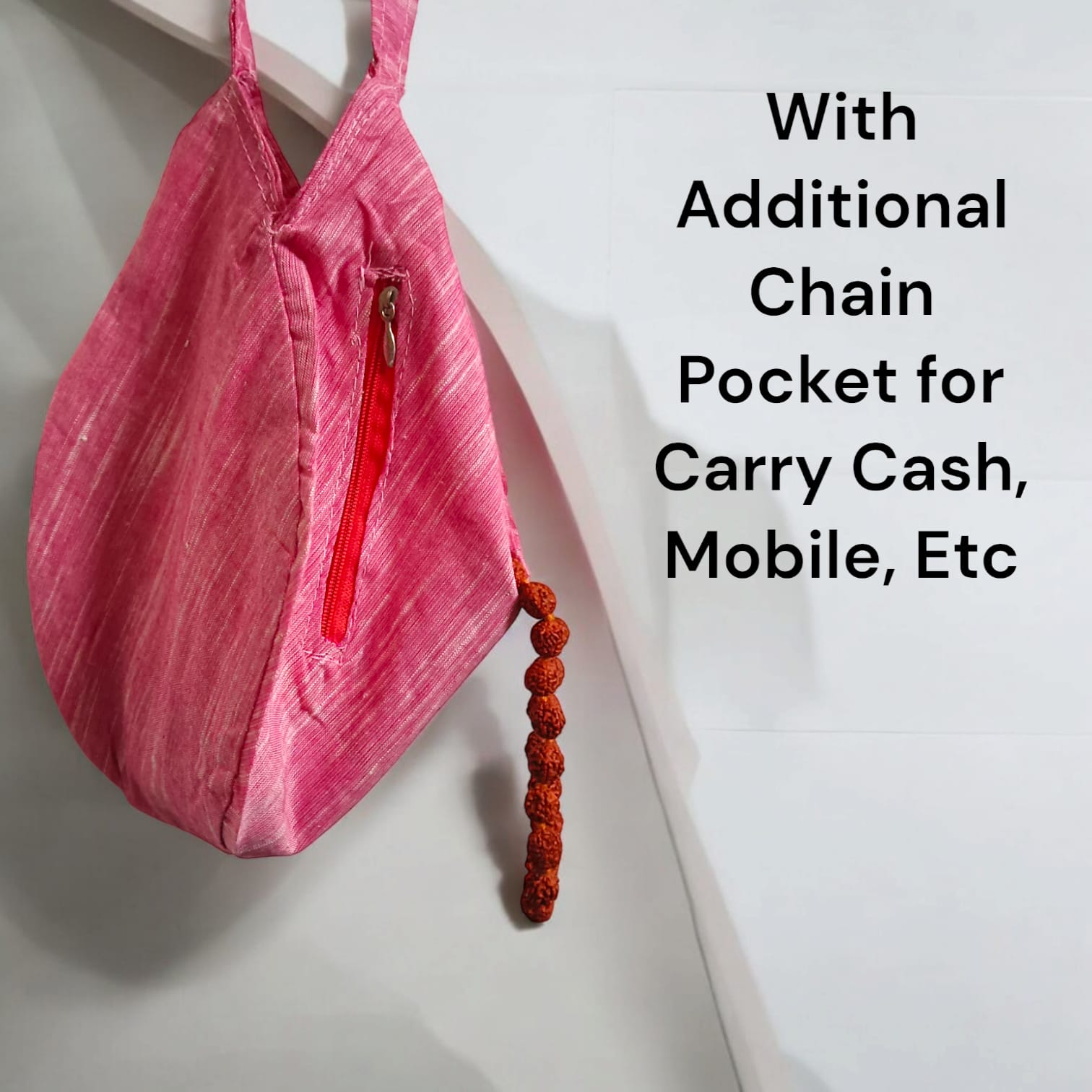 Bal Gopal Gomukhi Bag | Cotton Japa Mala Bag | Timeshopee