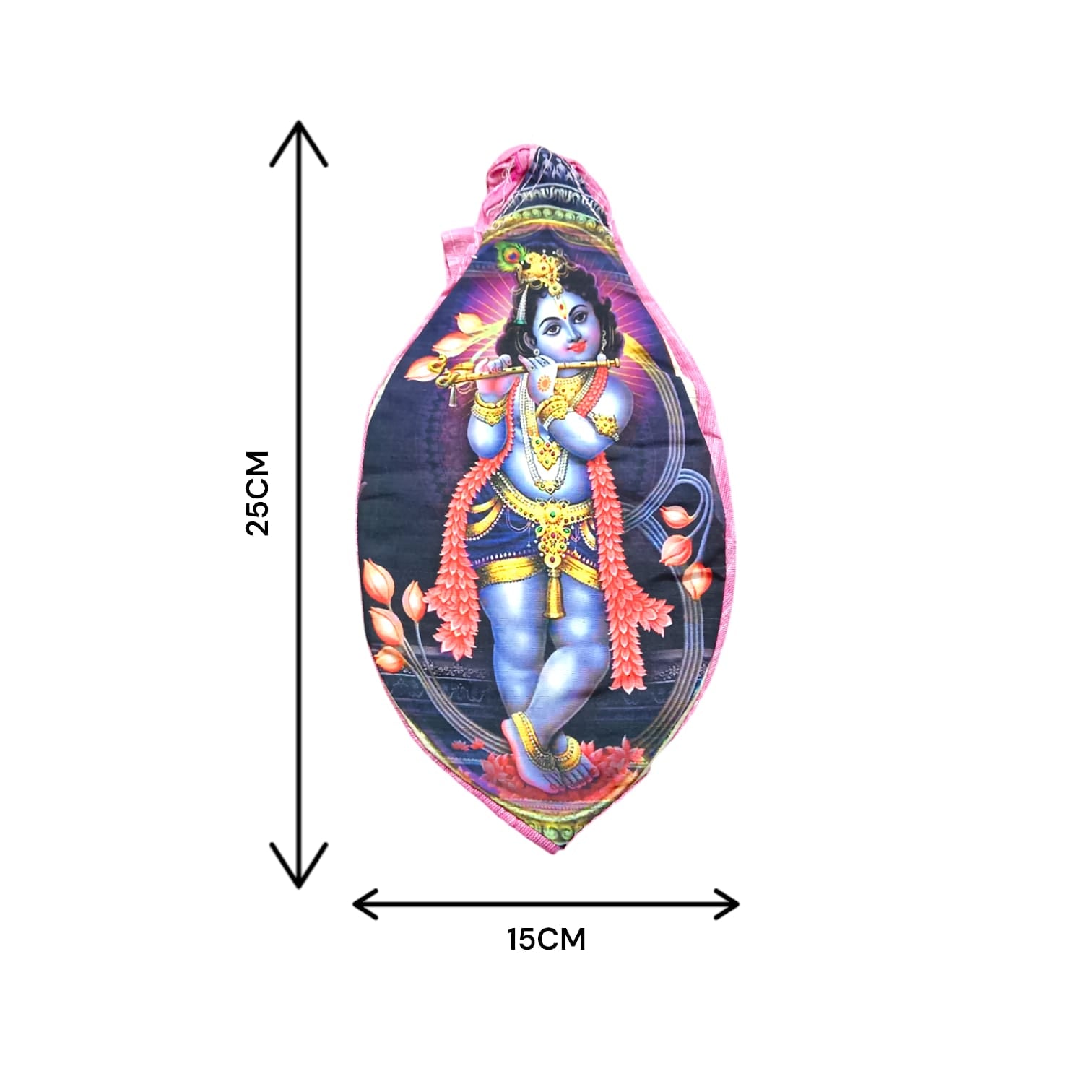 Bal Gopal Gomukhi Bag | Cotton Japa Mala Bag | Timeshopee