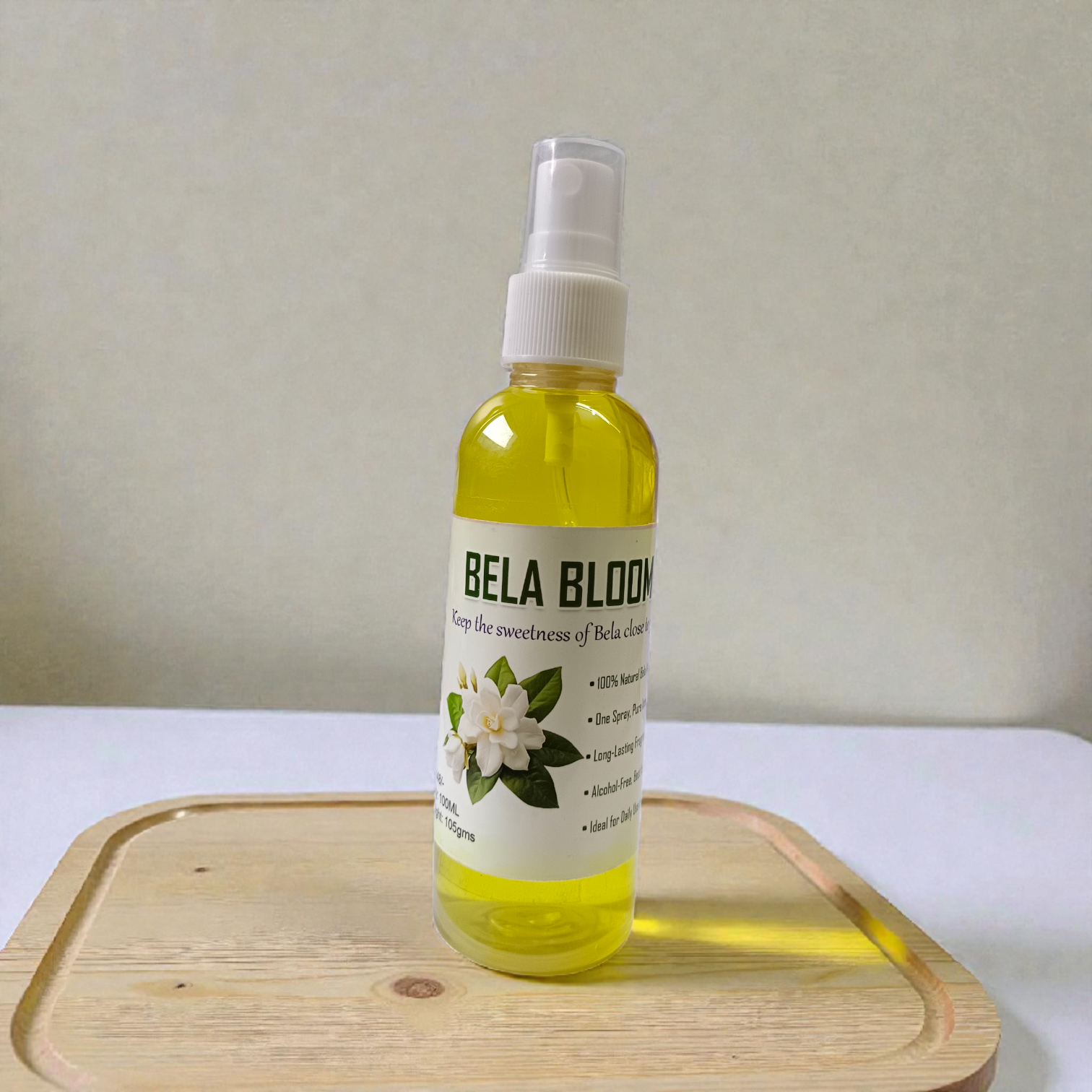 Bela Bloom Spray Attar 100ML set of 2 alcohol-free long-lasting floral fragrance bottles