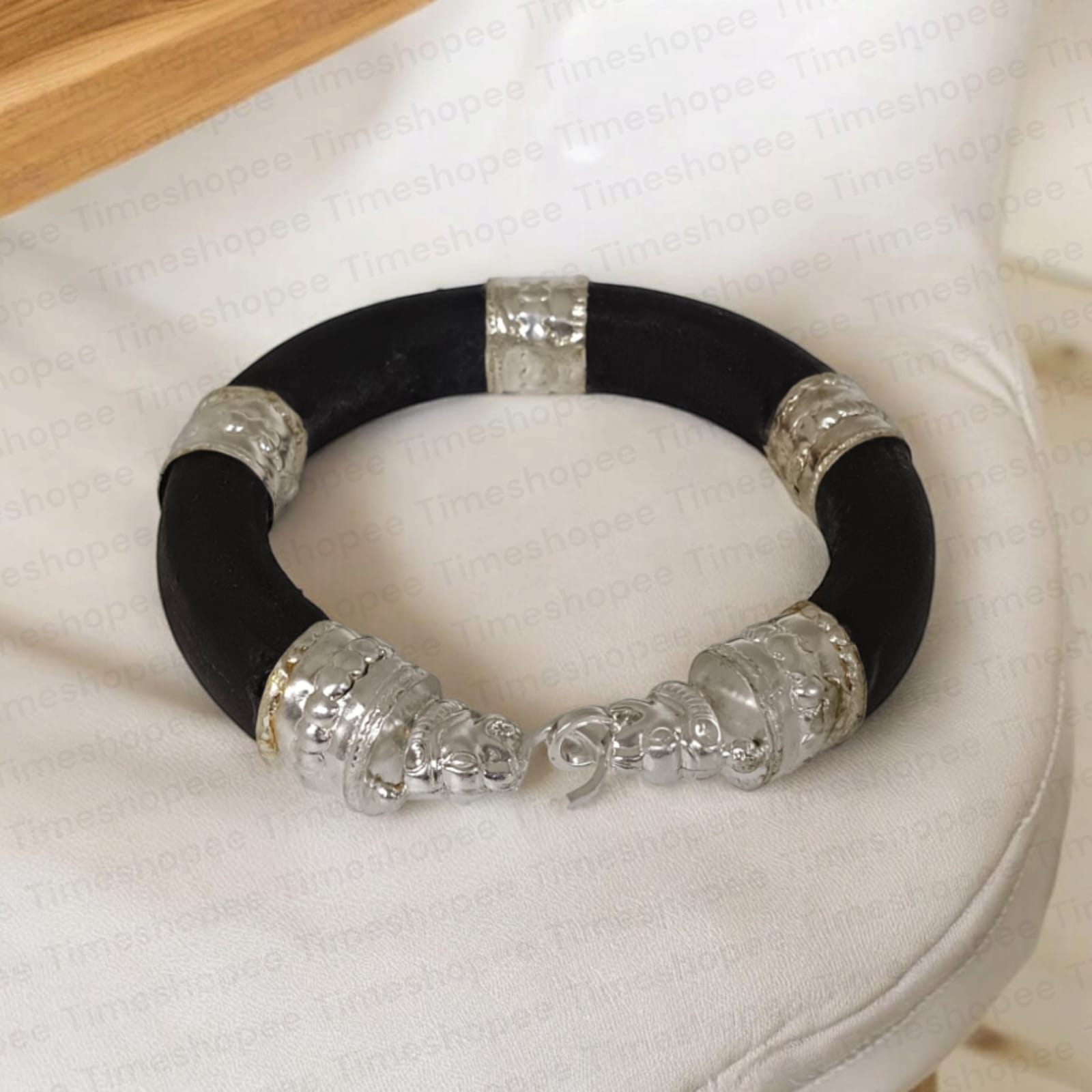 Bhairav Kangan 100% Pure Silver Ashtbhairav Kangan By Timeshopee