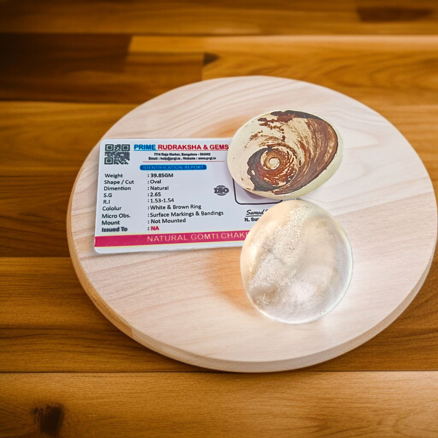 Big Gomti Chakra Set of 2 | Lab Certified | Worship & Blessings