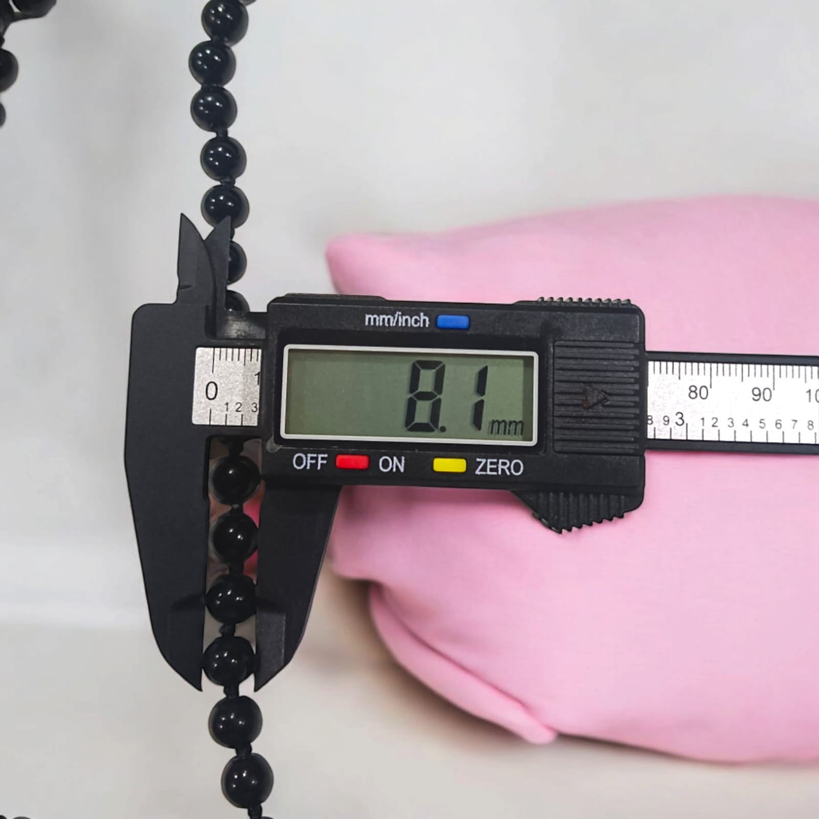 Black Agate Mala - Kala Hakik Mala | Lab Certified | Timeshopee