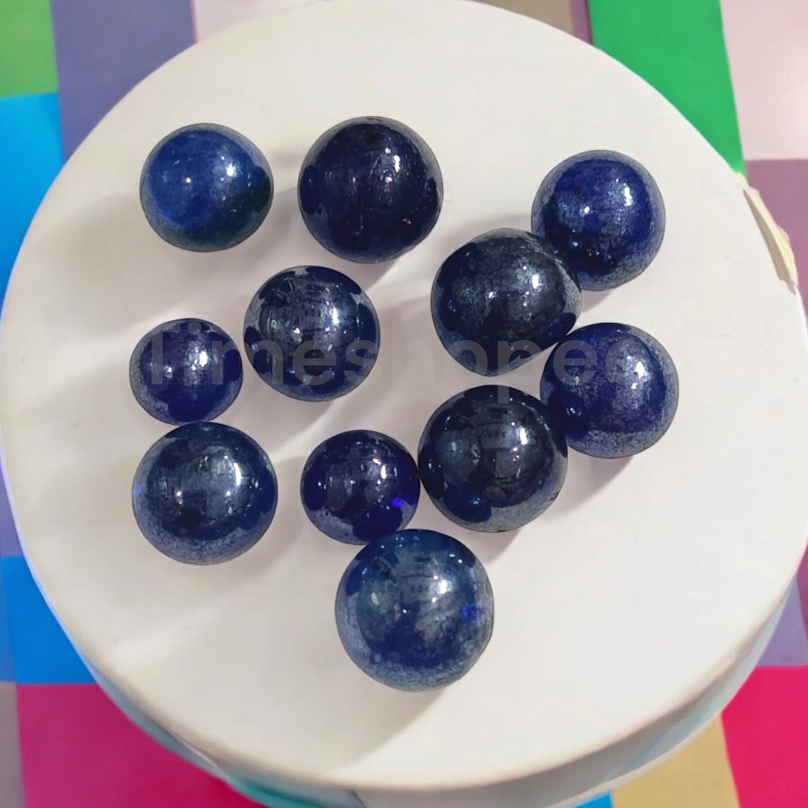 Blue Marbles Set of 22 For Remedies Timeshopee