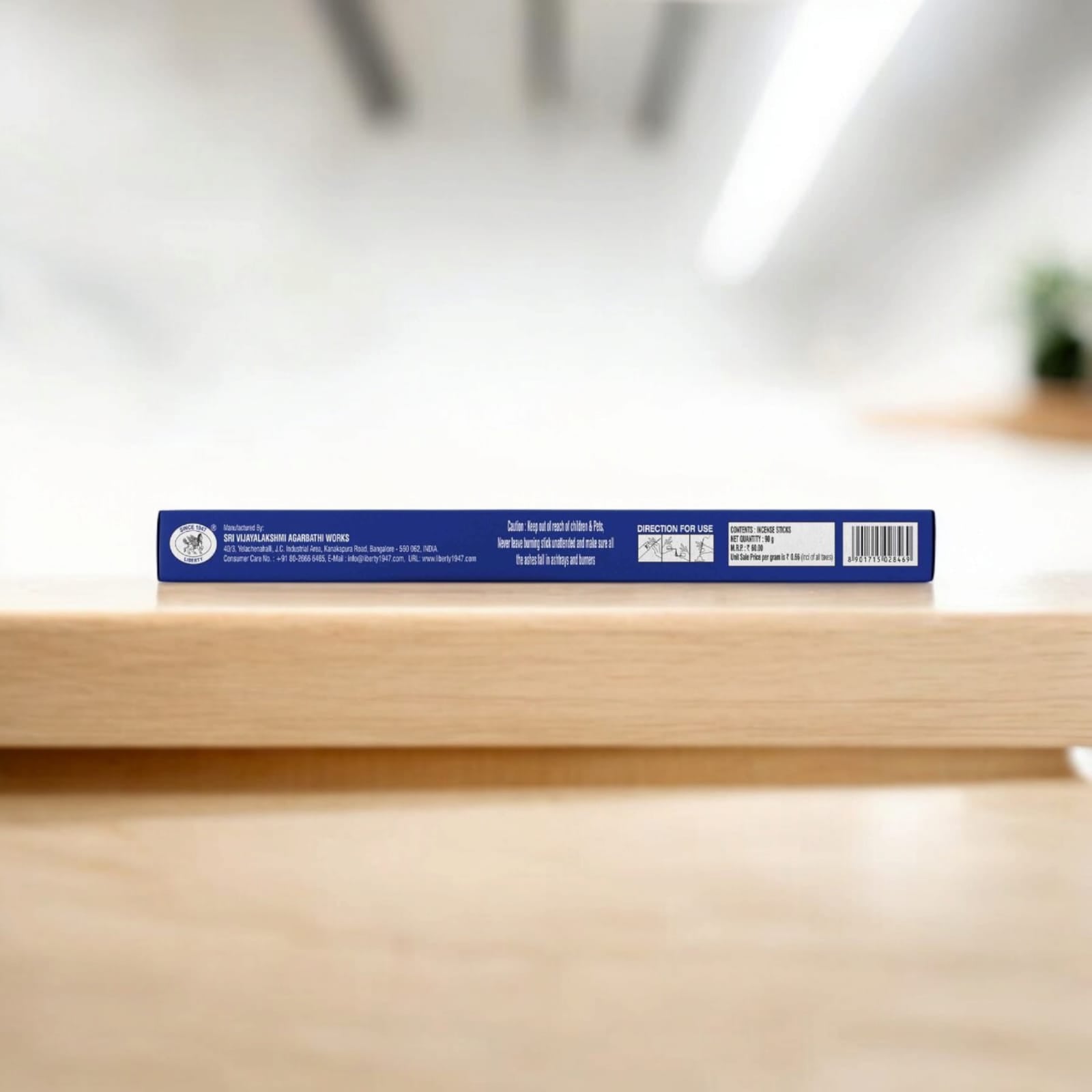 Blue Stick Aroma Incense Sticks | Economy Pack with Free Gift Inside | Liberty