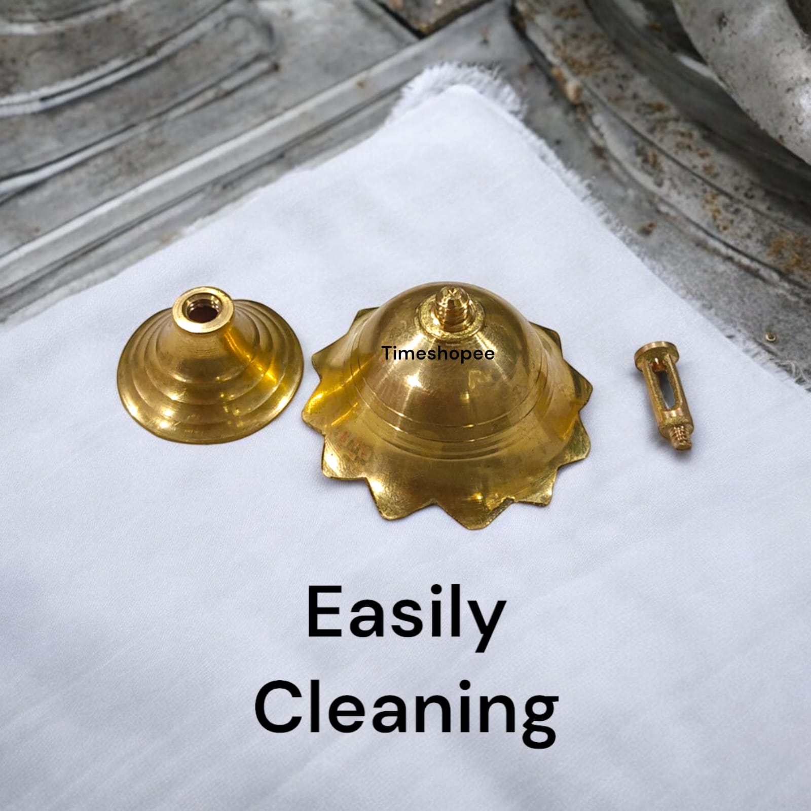 Brass Akhand Jyot | Elegant Brass Oil Lamp for Pooja