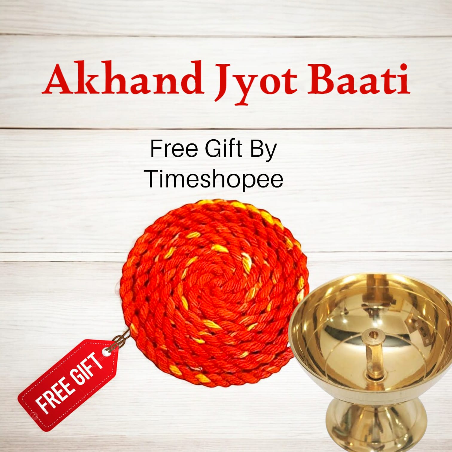Brass Akhand Jyot Pooja Oil Lamp with a heavy base, perfect for daily rituals and aarti.