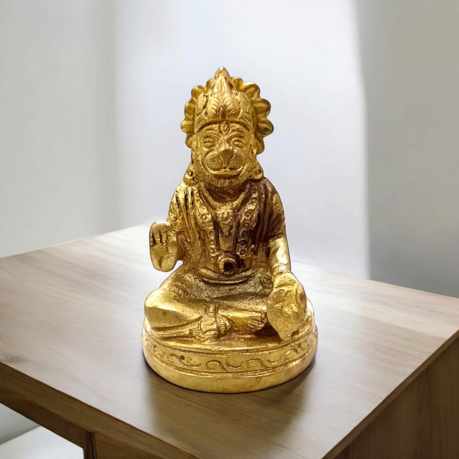 Brass Hanuman Ji Murti | Hanuman Ji Idol | Timeshopee