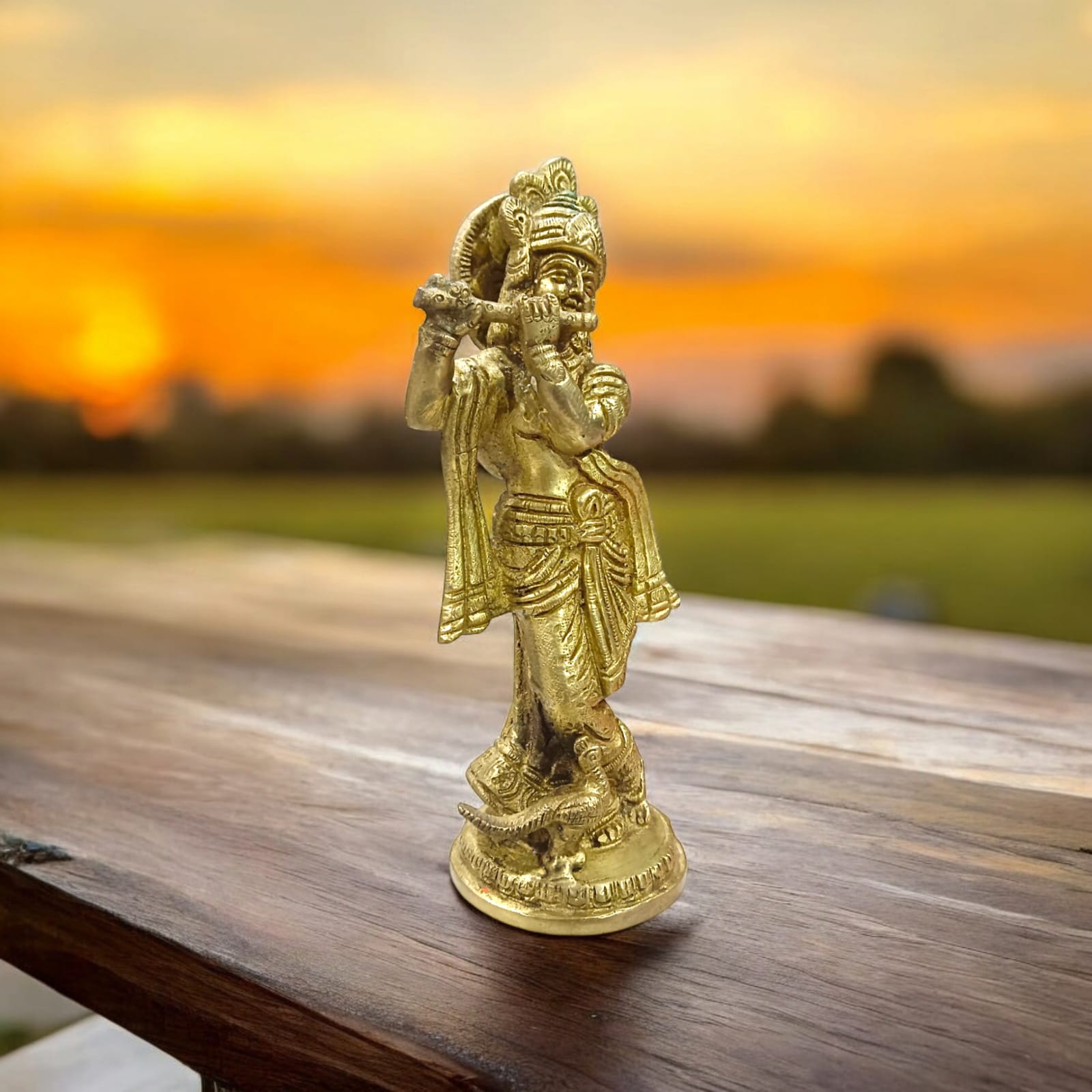 Brass Krishan Ji Murti | Thakur Ji Murti | Timeshopee