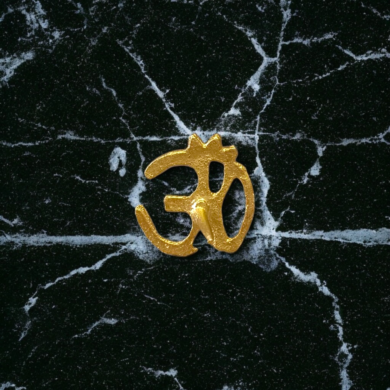 Brass Om Tilak Stamp for Forehead – Traditional Hindu Tilak Tool for Rituals, Puja, and Meditation