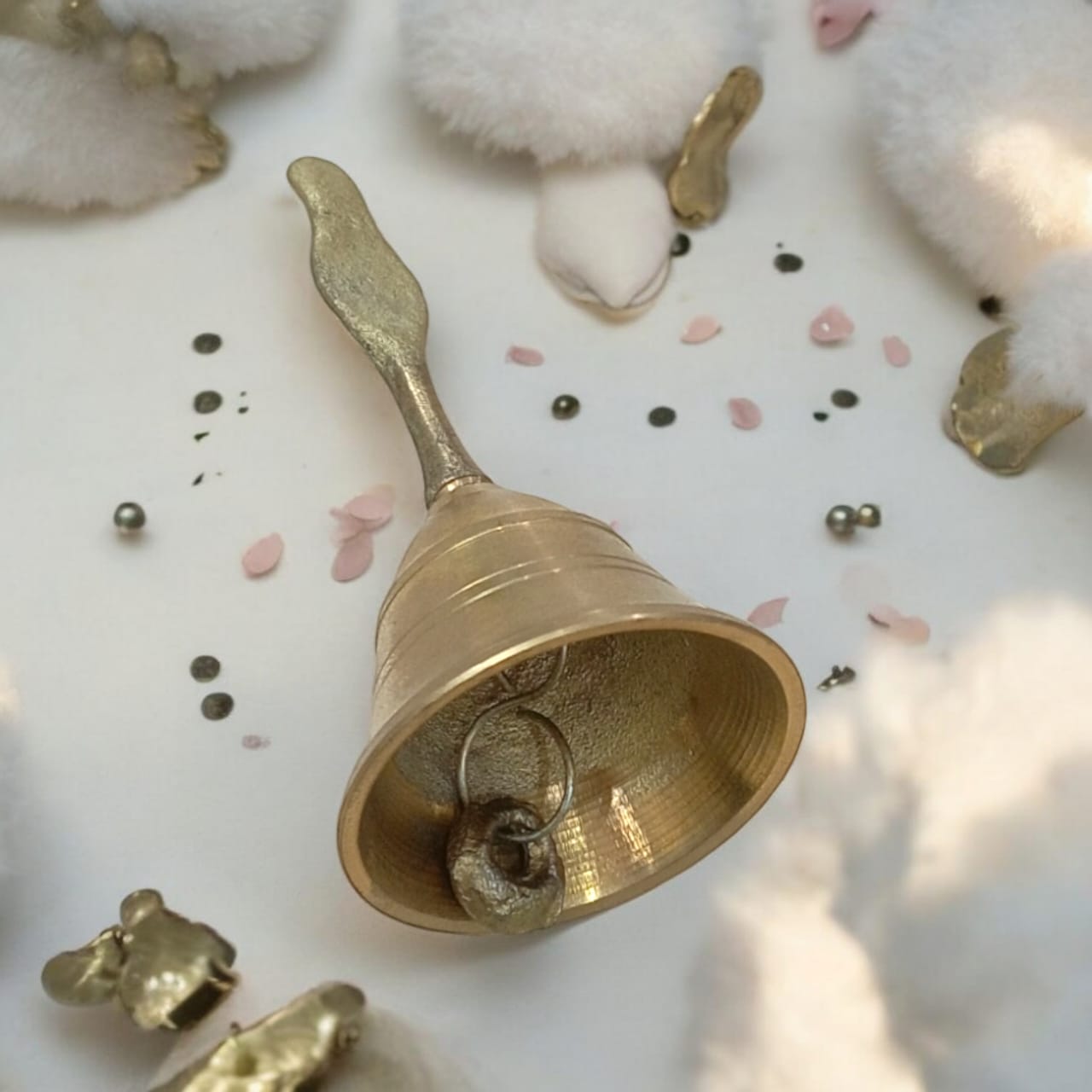 Brass Pooja Bell | Brass Ghanti | Garuda Ganti | Timeshopee