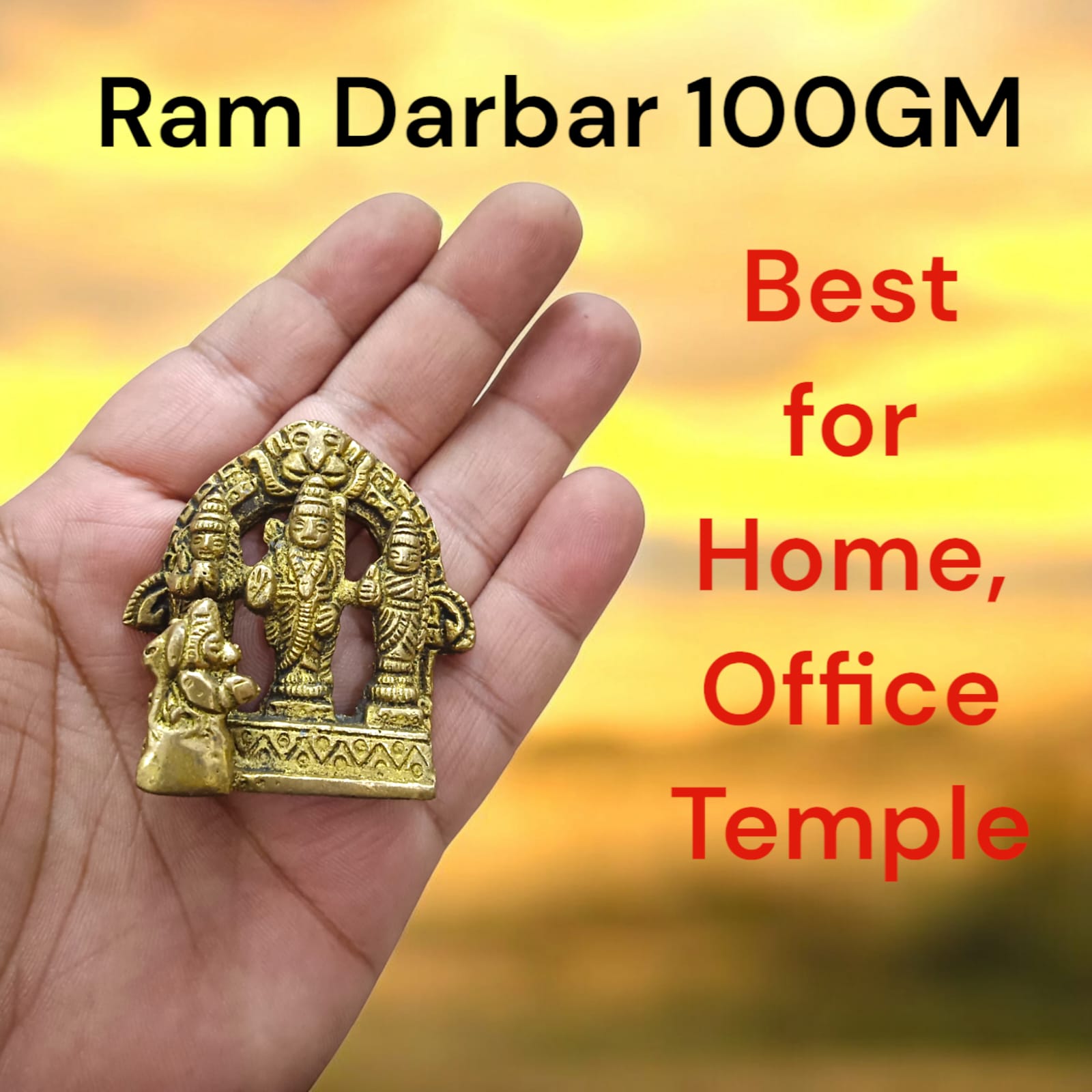 Brass Ram Darbar Murti | Ram Ji Brass Idol | Timeshopee