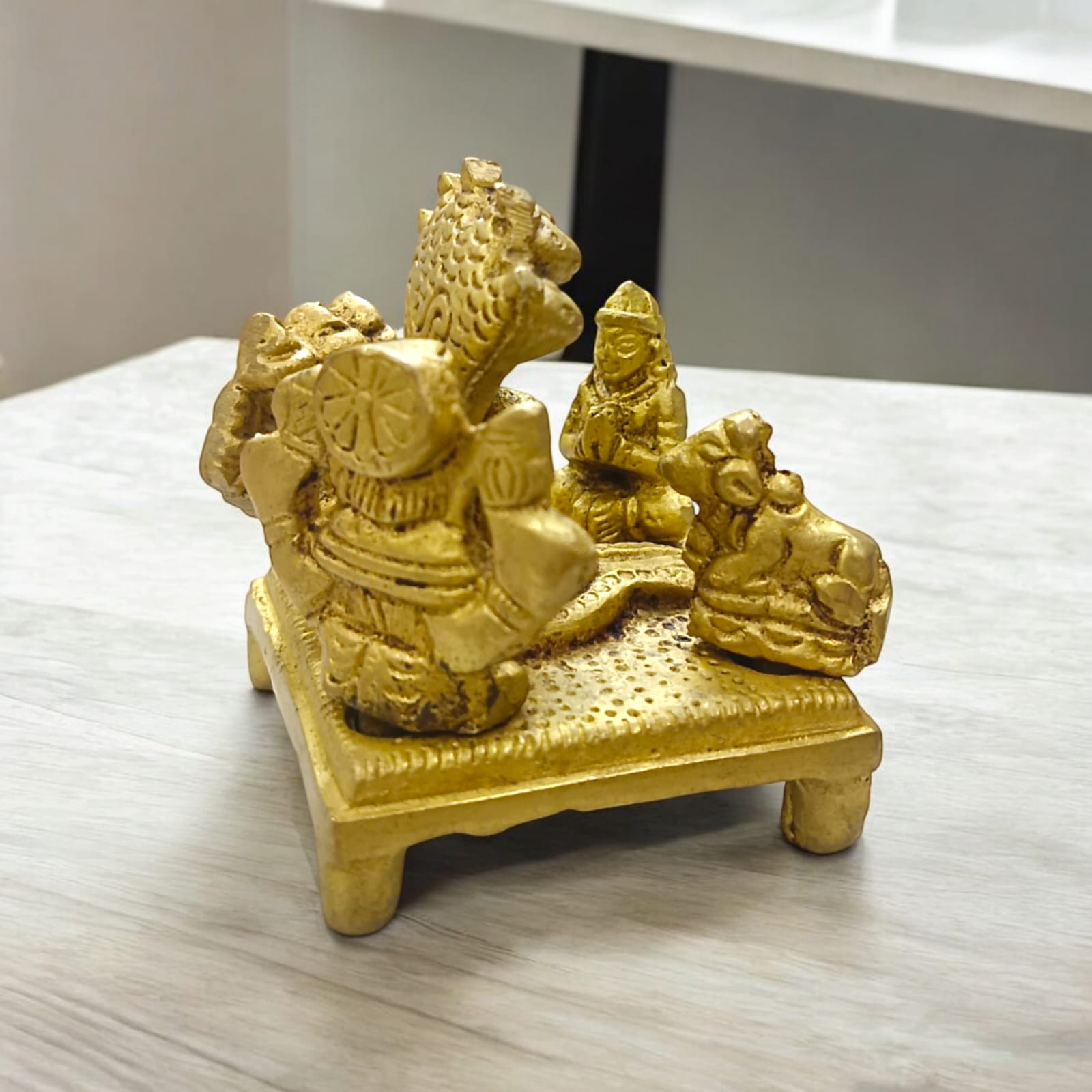 Brass Shiv Parivar for Jal Abhishek | Shivling Statue for Home | Timeshopee