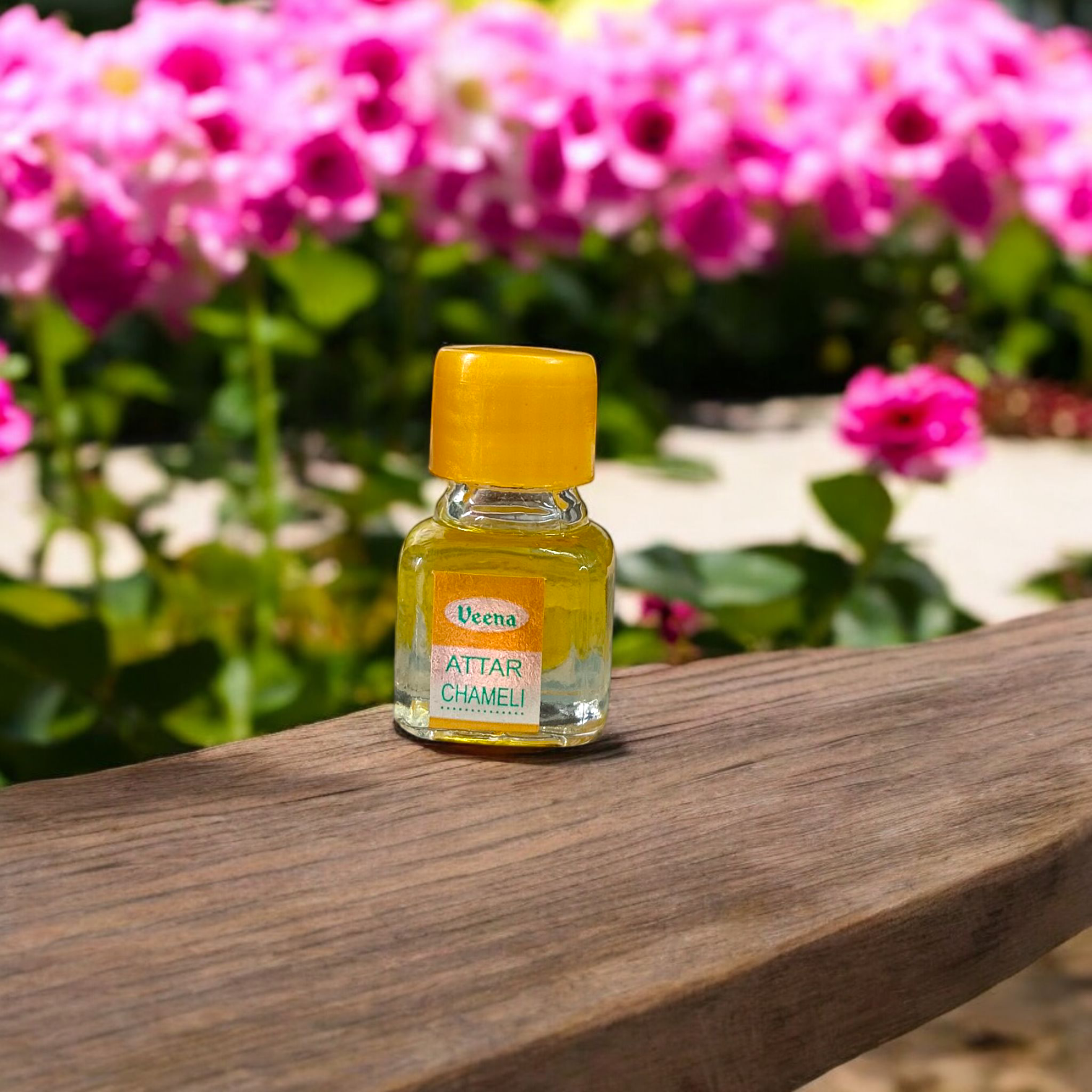 Chameli Attar 2ml by Veena - Premium alcohol-free perfume ideal for worship and daily use, available at Timeshopee
