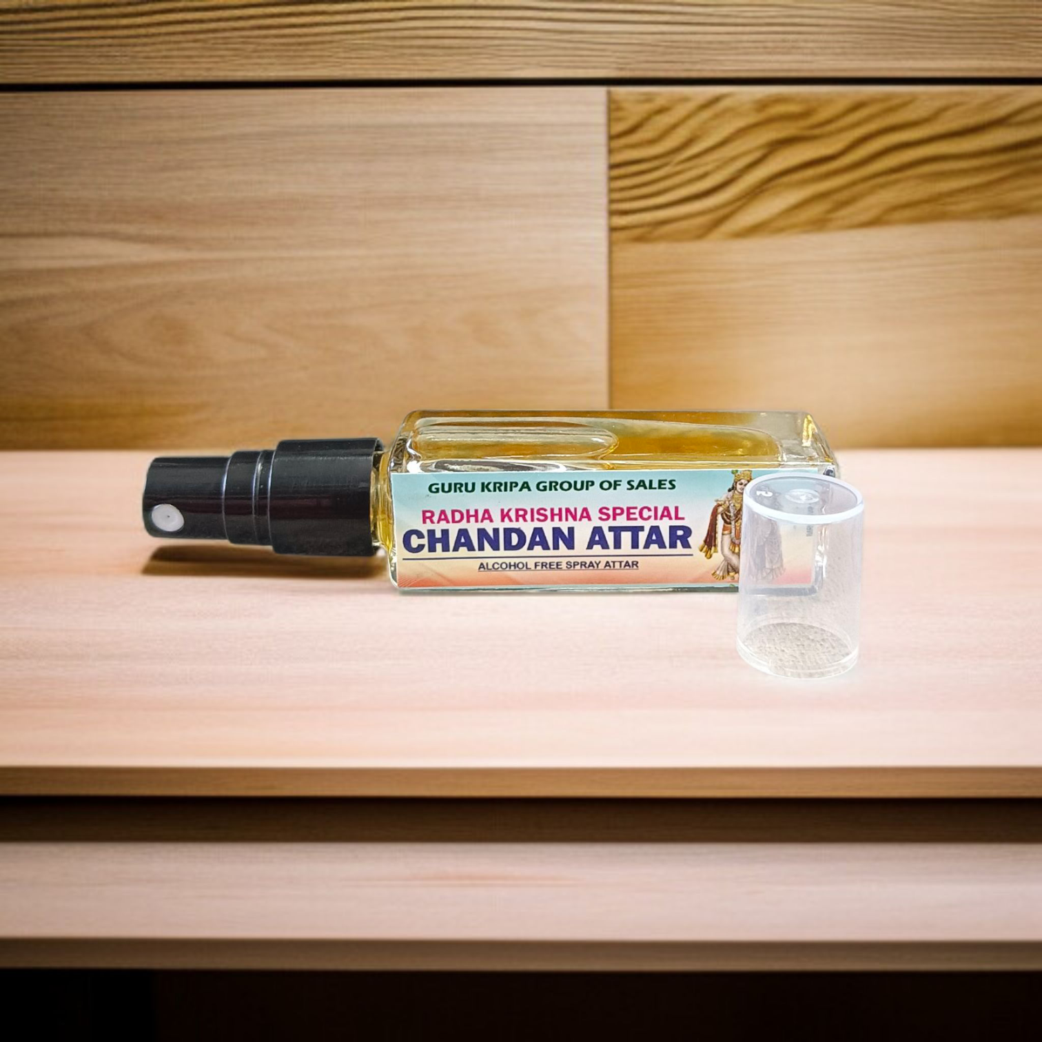 Chandan Spray Attar | 25ML | Best Spray Itra | Natural Fragrance | 0% Alcohol With Floral Fragrance | Sandalwood Itra Best for Shiv Ji | Timeshopee