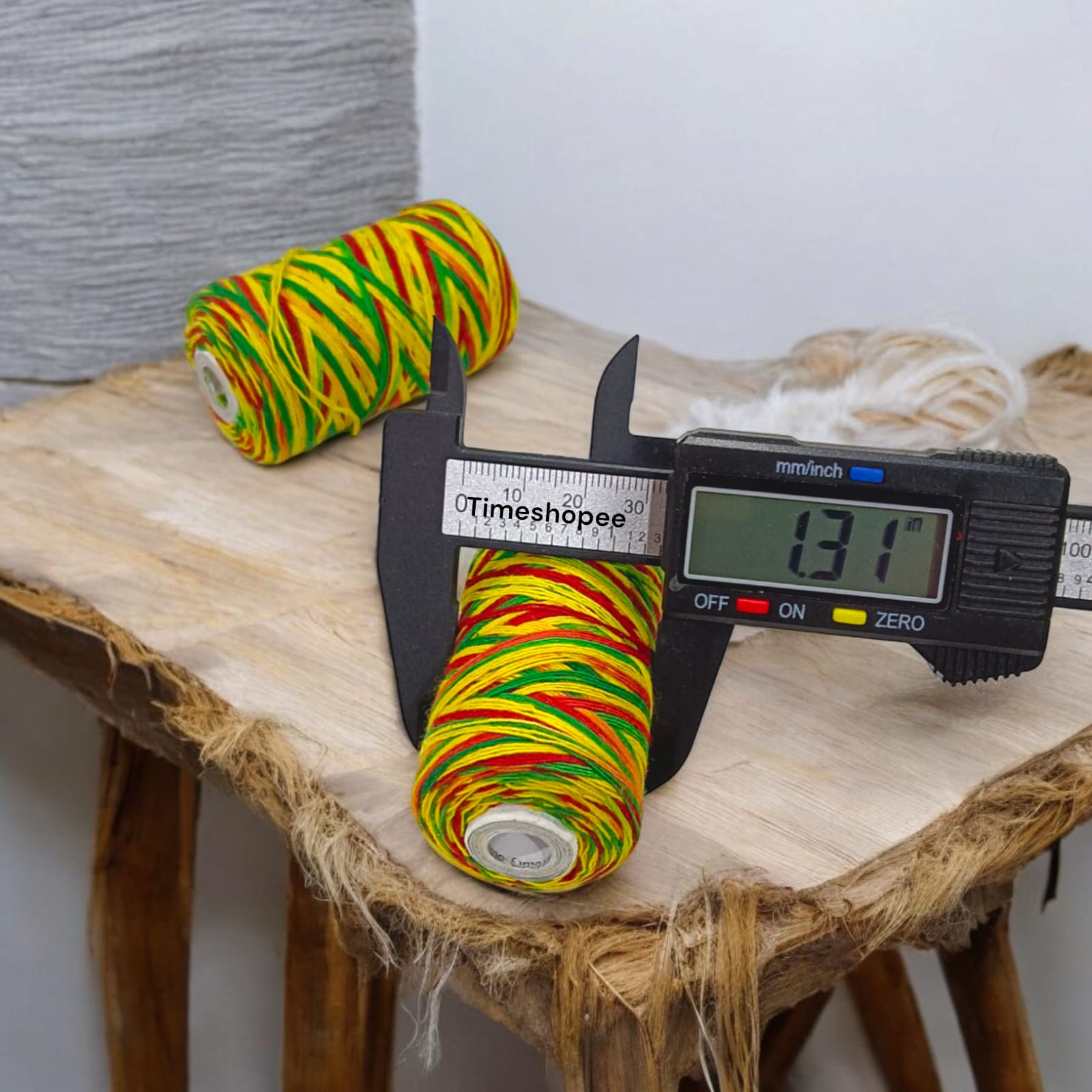 Colorful sacred pooja moli thread used for religious rituals and ceremonies.