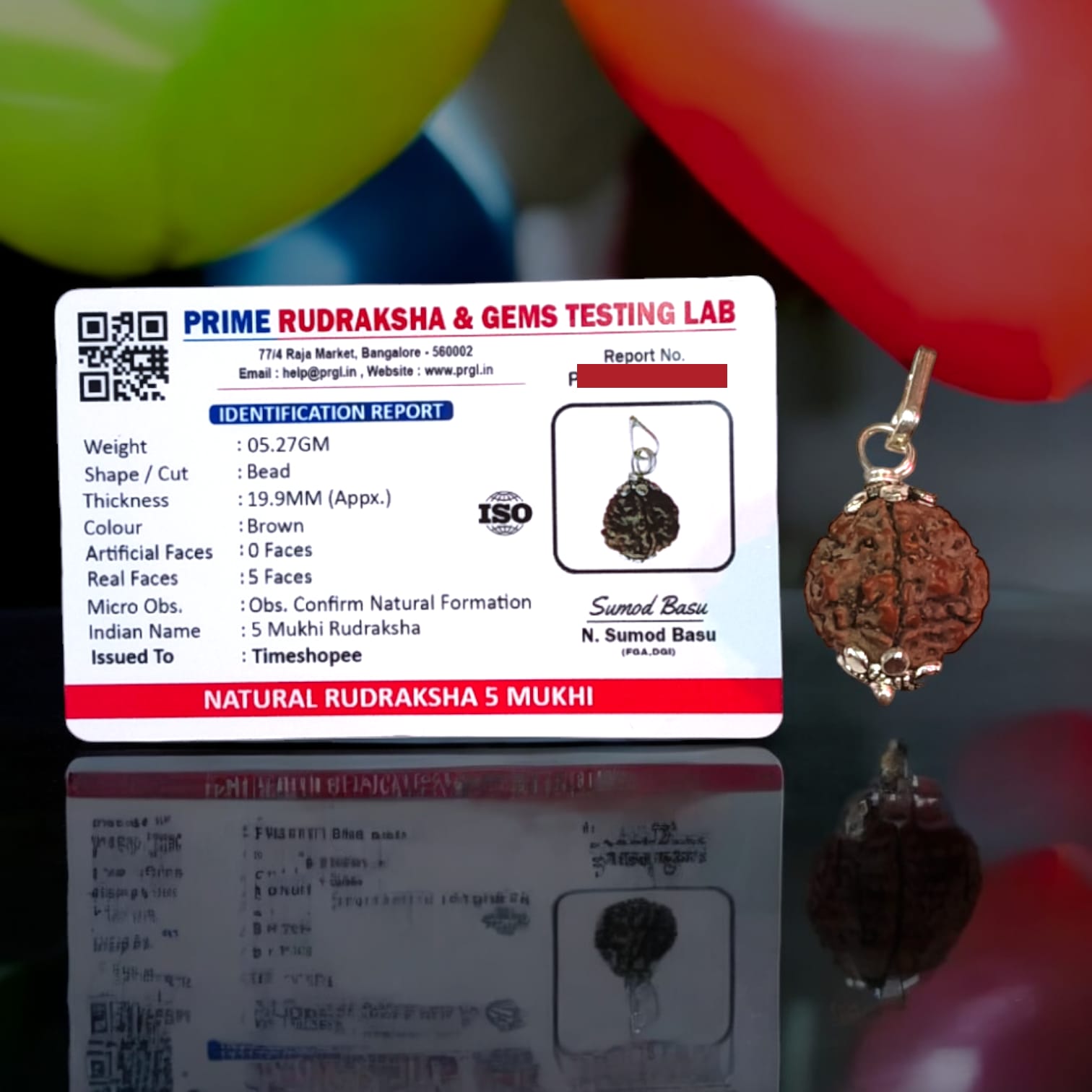 Combo Of 4 Mukhi With 5 Mukhi Rudraksha | Lab Certified | Timeshopee