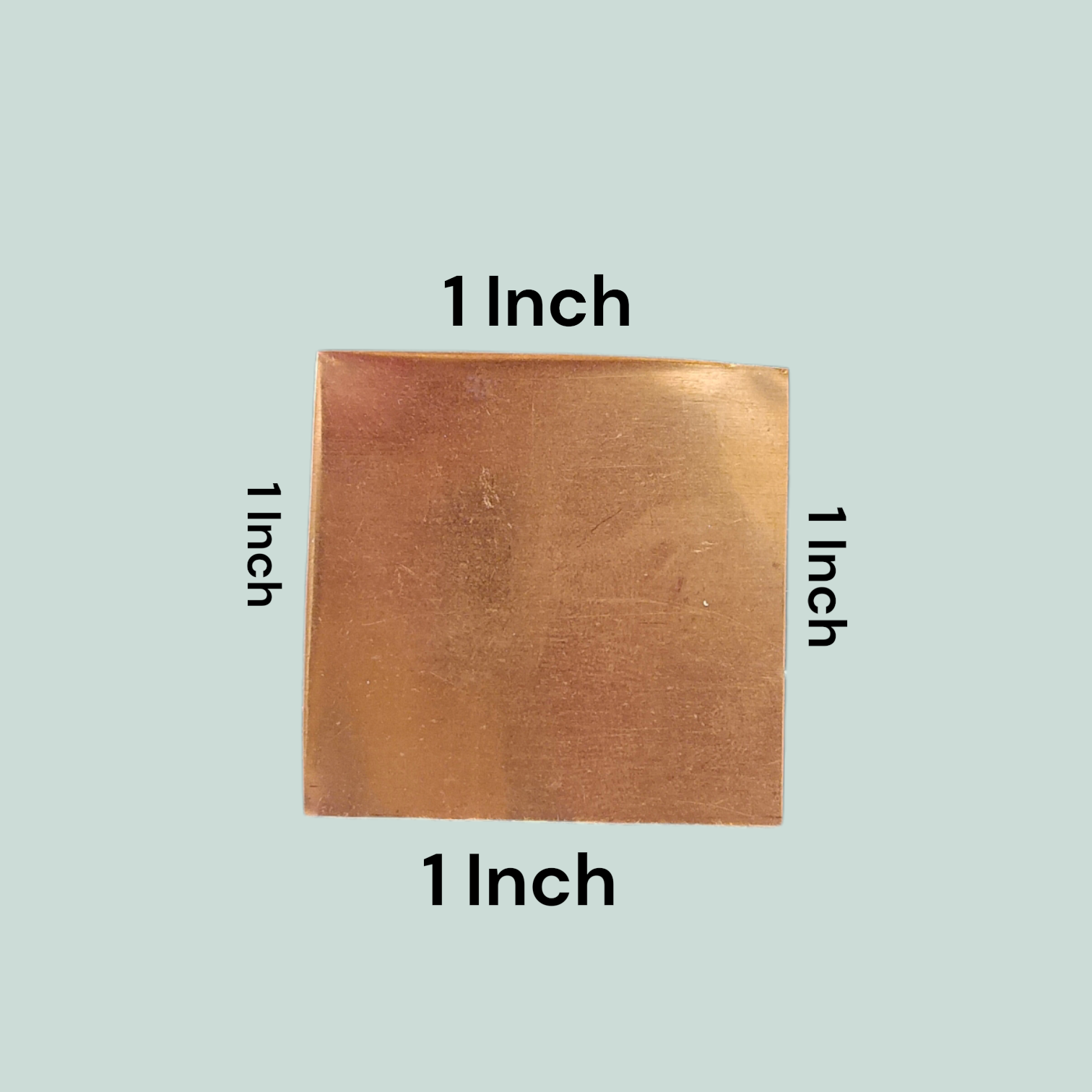 Copper Square Piece | Set of 11 | Copper Patra | Timeshopee