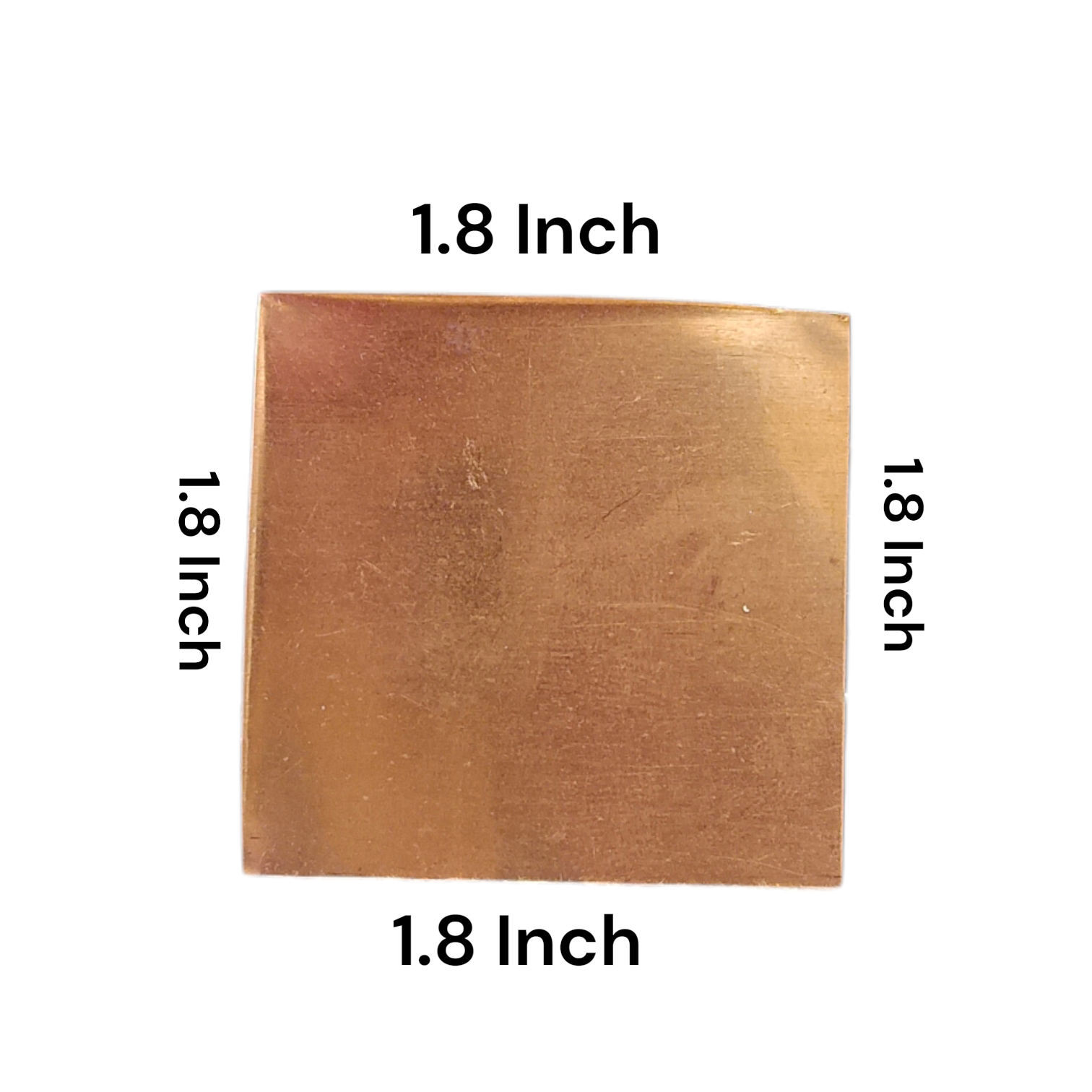 Copper Square Piece | Set of 11 | Copper Patra | Timeshopee