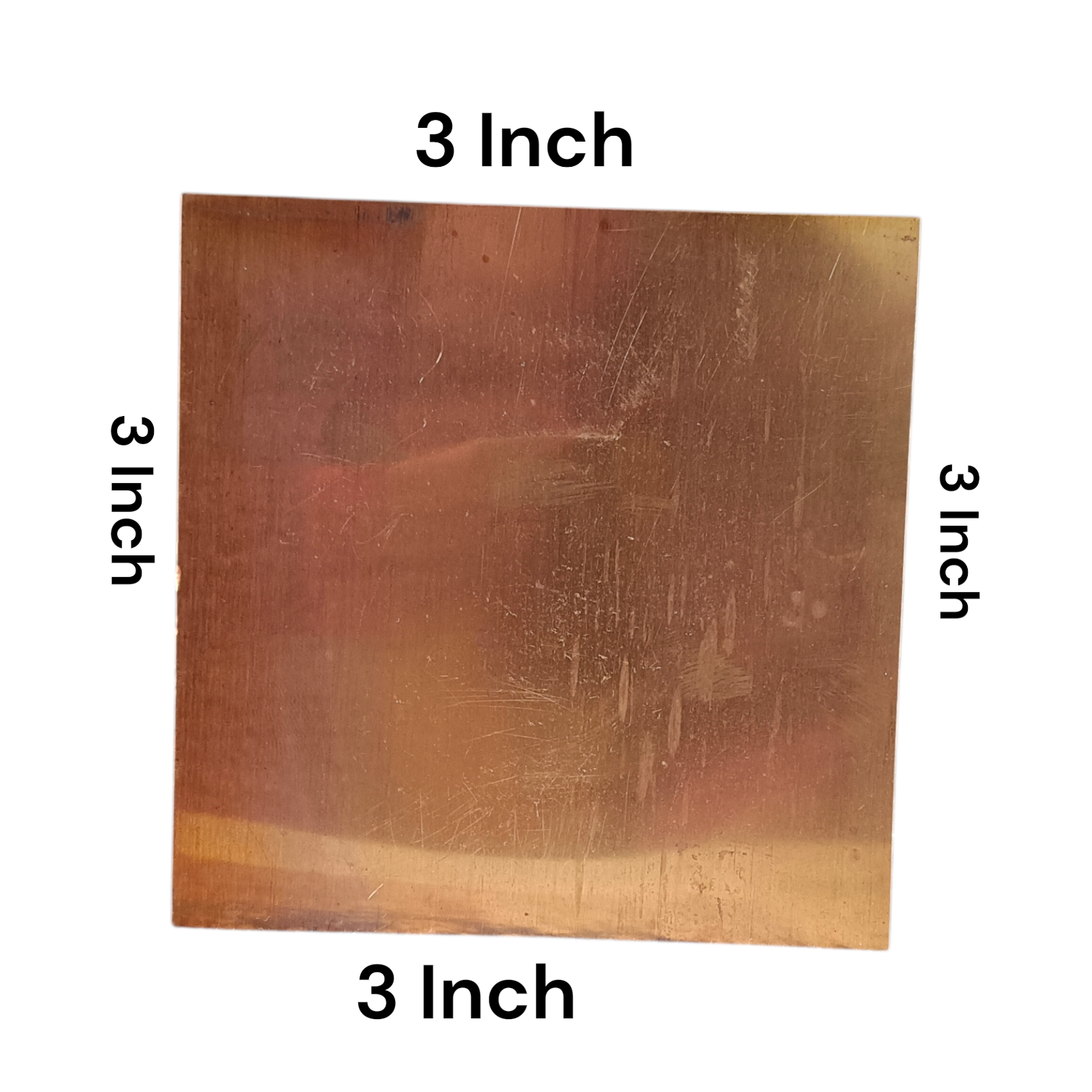 Copper Square Piece | Set of 11 | Copper Patra | Timeshopee