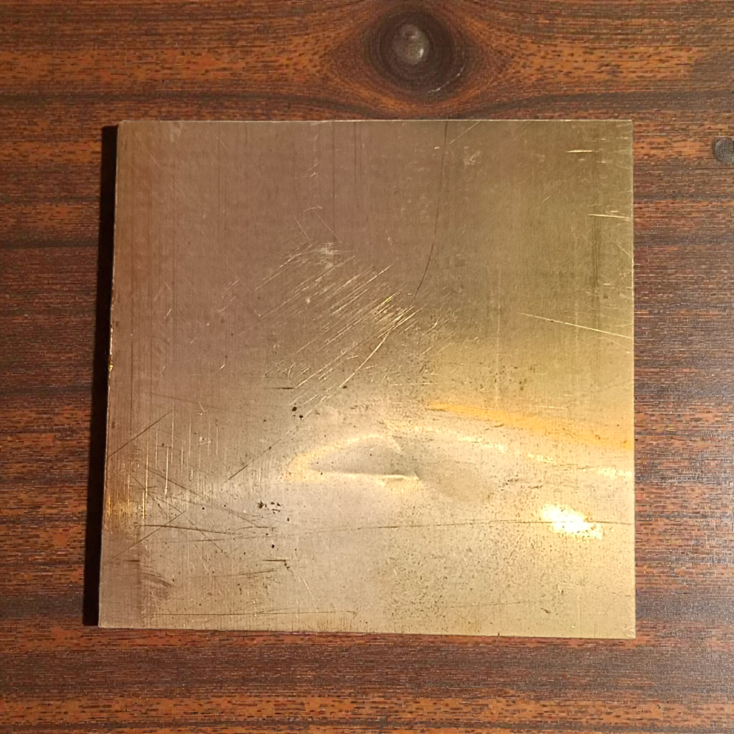 Copper Square Piece | Set of 11 | Copper Patra | Timeshopee