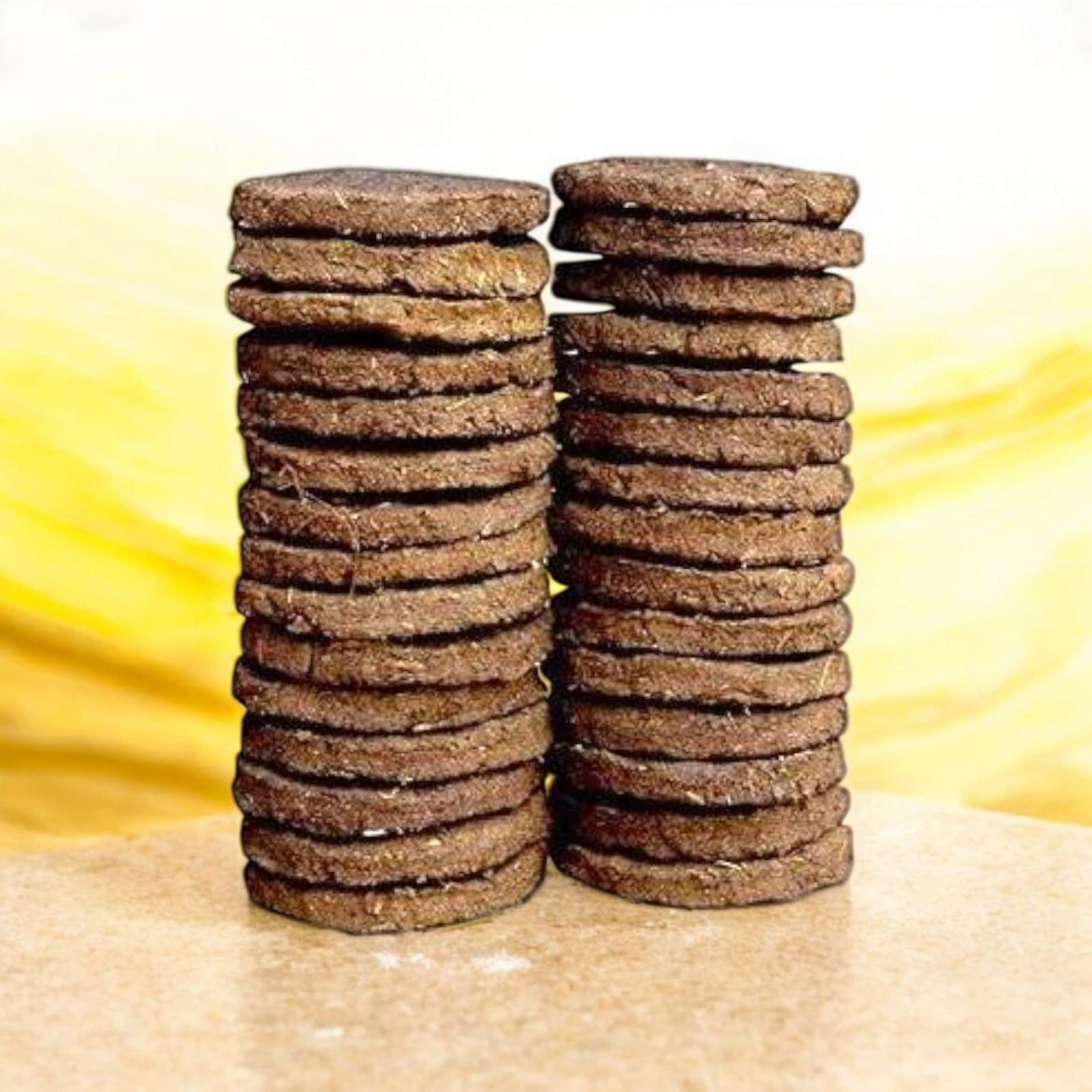 Cow Dung Cake | Set of 28 | Gaay Ka Sukha Gobar | Timeshopee