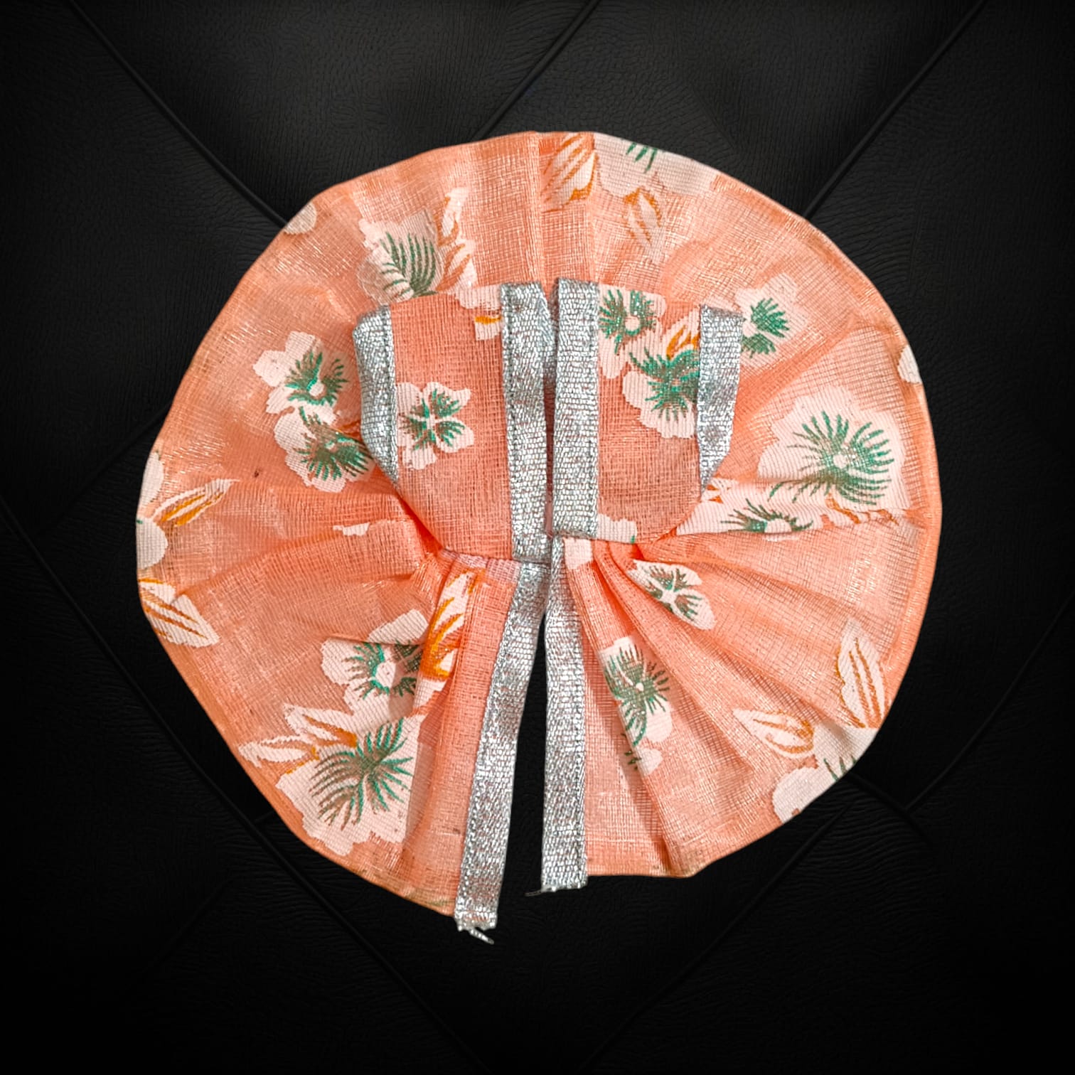 Designer Laddu Gopal Dress in Size 2 No., blending traditional elegance and modern design, ideal for pooja and festivals.