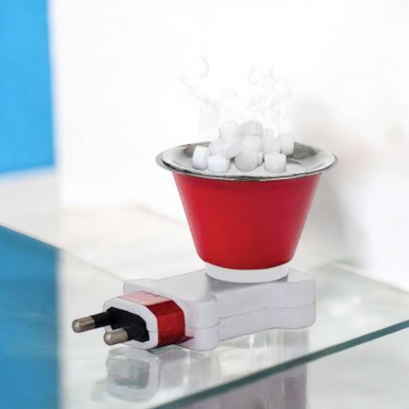Electric Kapur Dani from Timeshopee, designed for easy incense burning with minimal smoke and effortless cleaning.