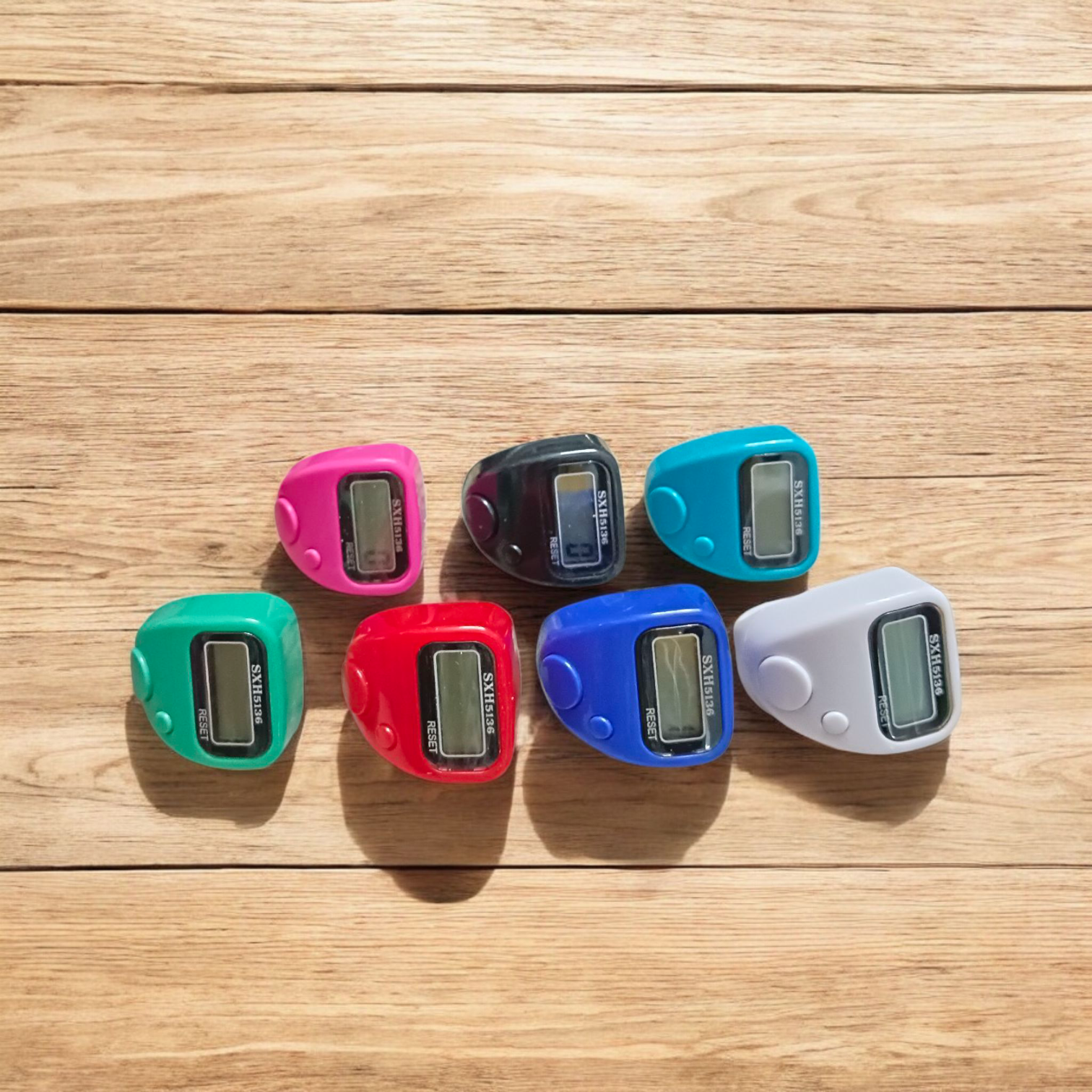 Electronic Finger Tally Counter with LCD Display and Adjustable Strap for Chanting and Meditation – Portable Japa Mala Counter