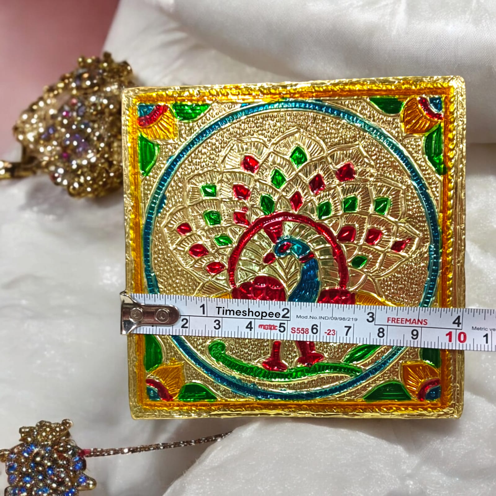 Elegant Laddu Gopal Chowki in Small, Medium, and Large Sizes