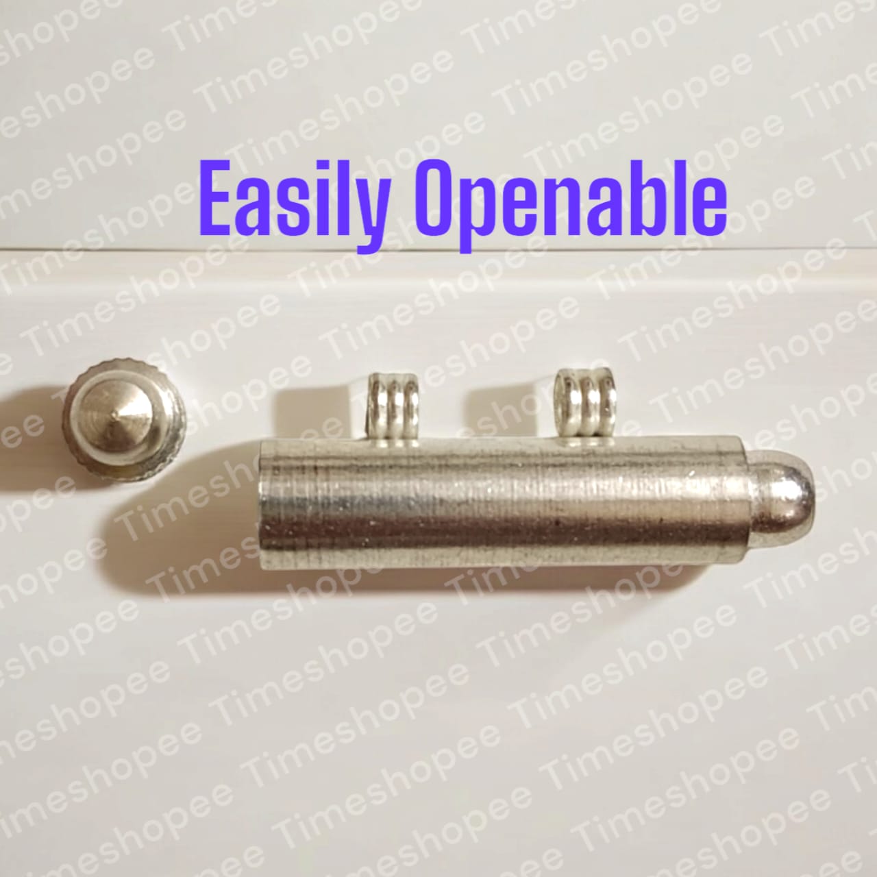 Elegant Silver Stylish Taweez set with Bhojpatra sheet, displayed on a neutral background