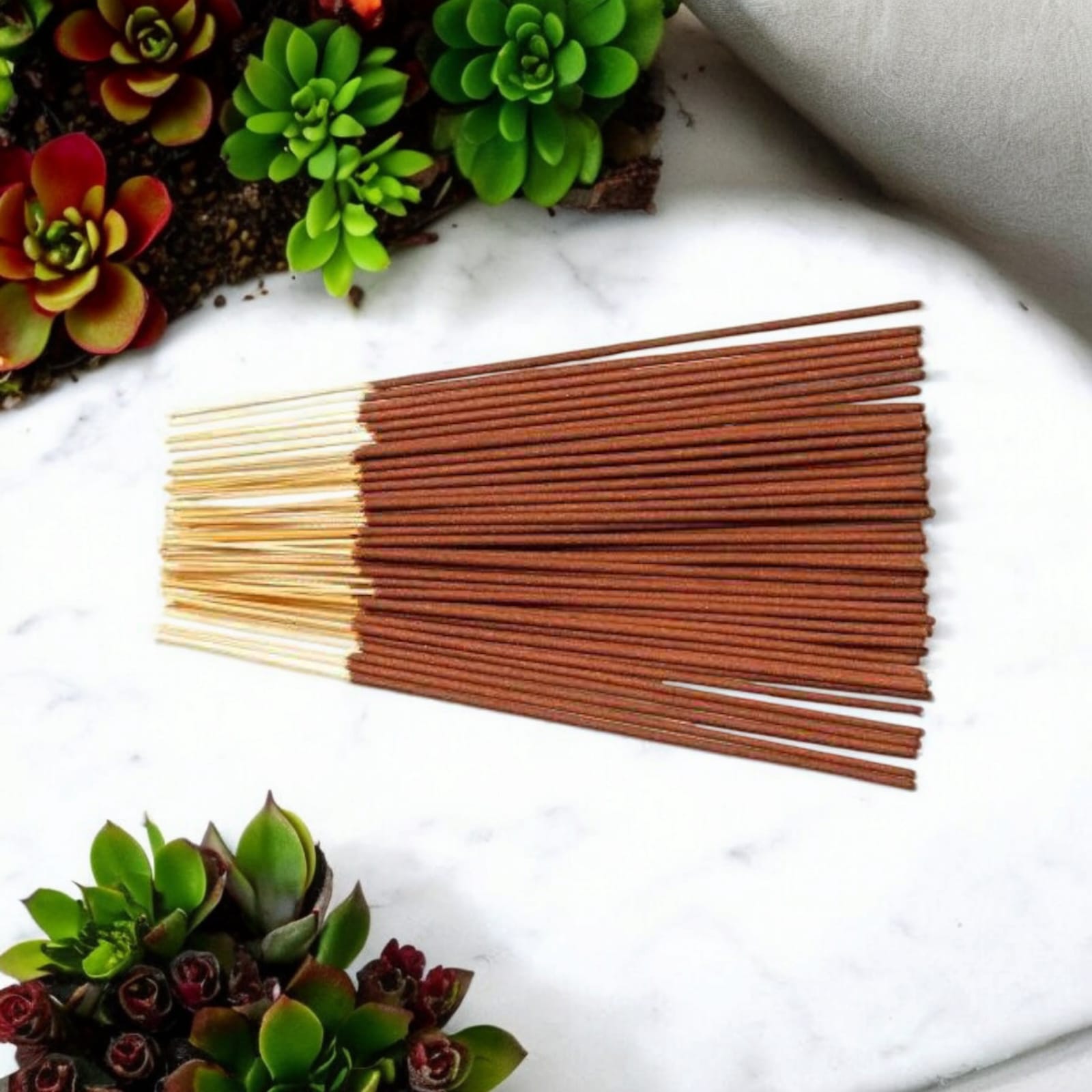 Fragrance Sugandh Pushp Incense Sticks in a 130-gram zipper pack, offering a floral aroma for meditation and home use.
