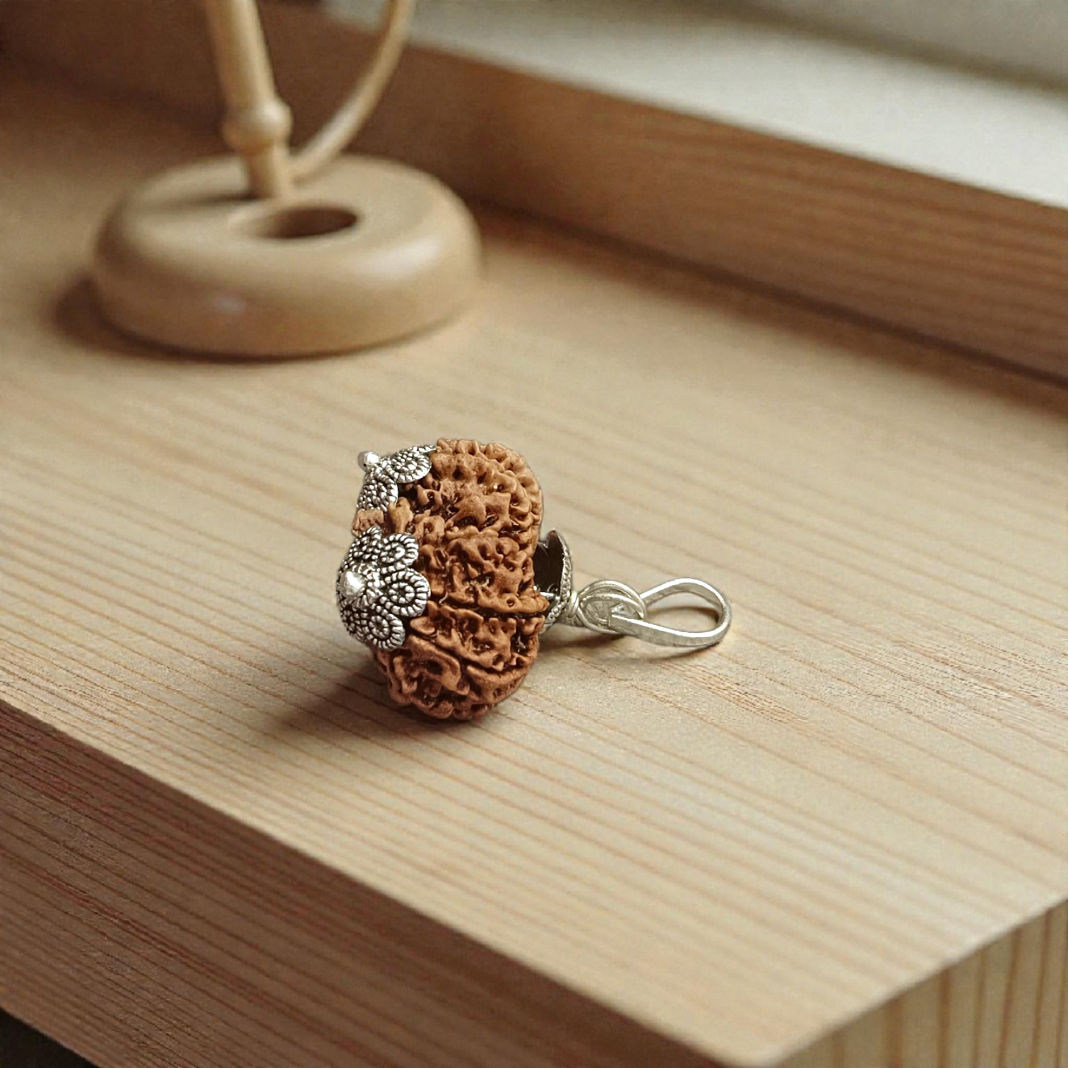 Gauri Shankar Rudraksha, lab certified, spiritual bead, Timeshopee