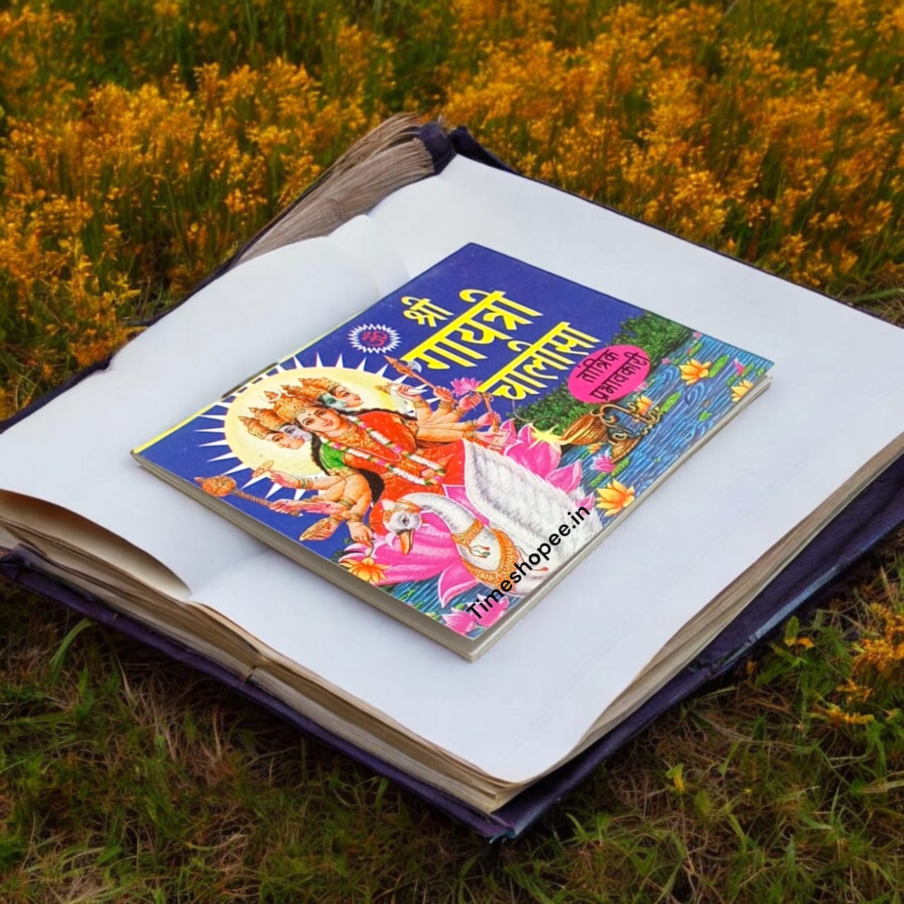 Gayatri Chalisa Hindi Book with 31 Pages, available at Timeshopee.