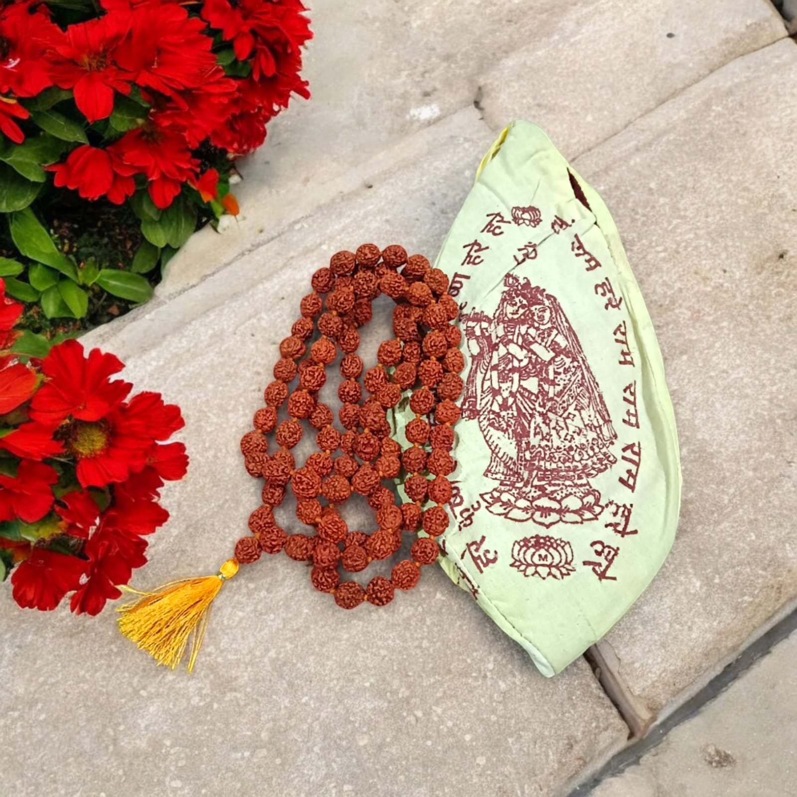 Gomukhi Bag set of 2 for Jaap Mala, elegant and protective, Timeshopee