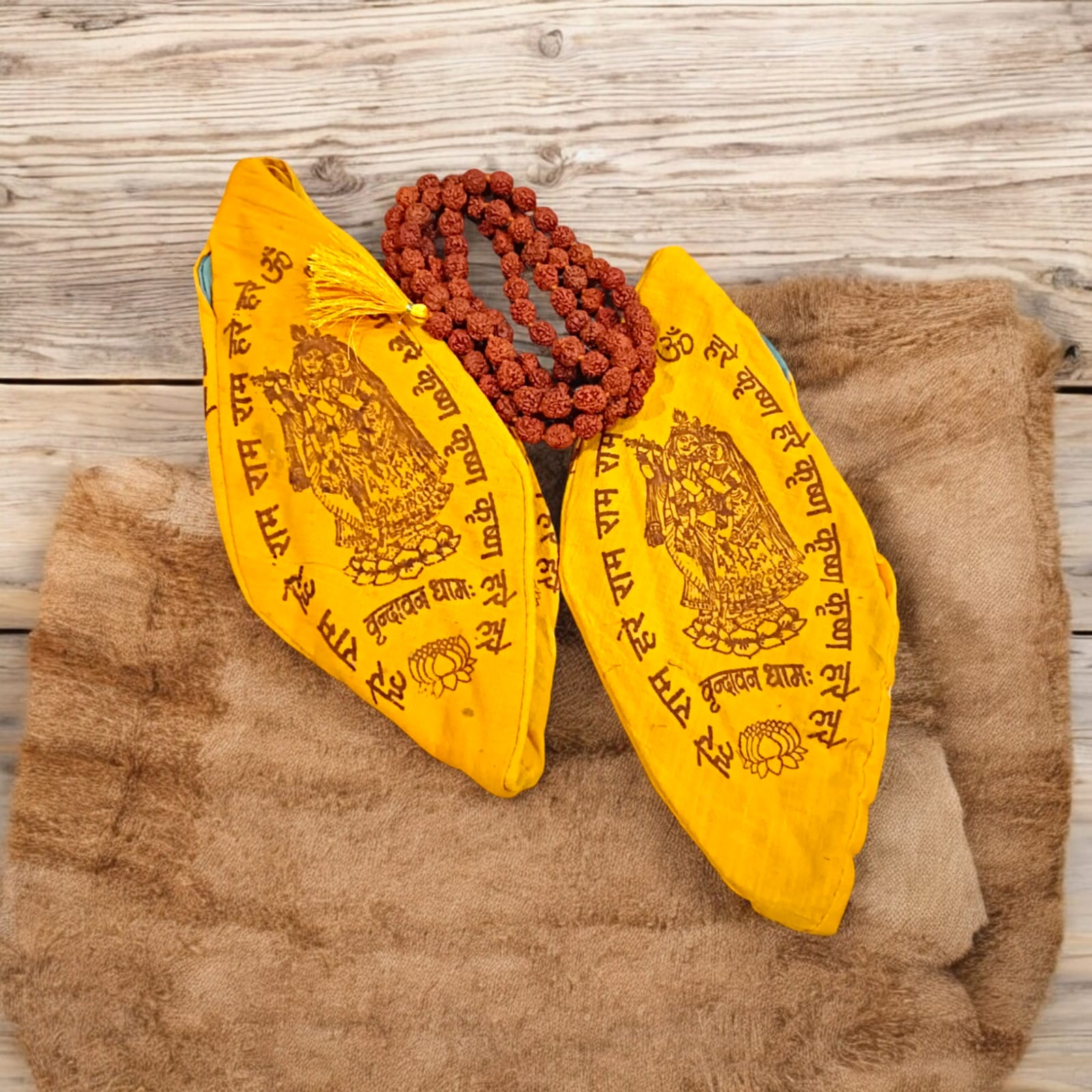 Gomukhi Bag set of 2 for Jaap Mala, elegant and protective, Timeshopee