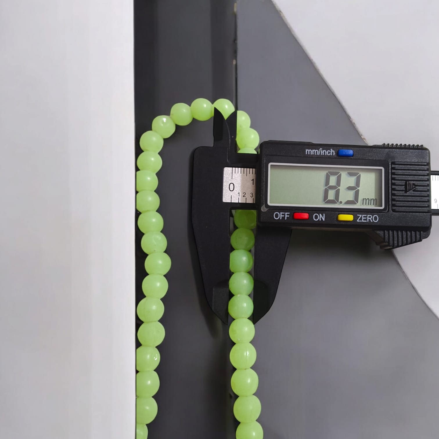 Green Moti Mala Lab Certified by Timeshopee