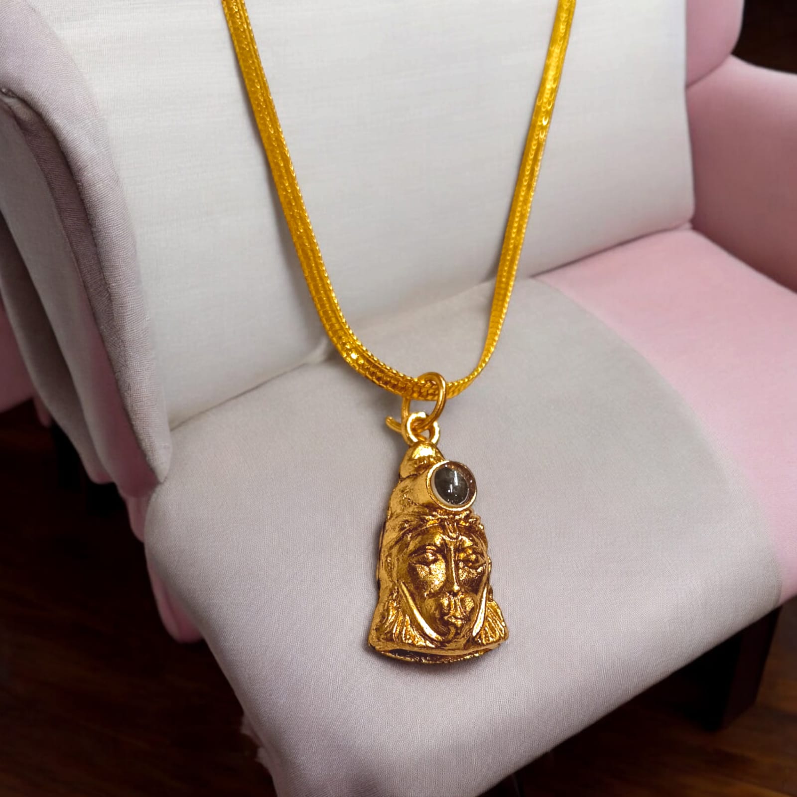 Hanuman Chalisa Locket | Laser Locket With Chain | Timeshopee