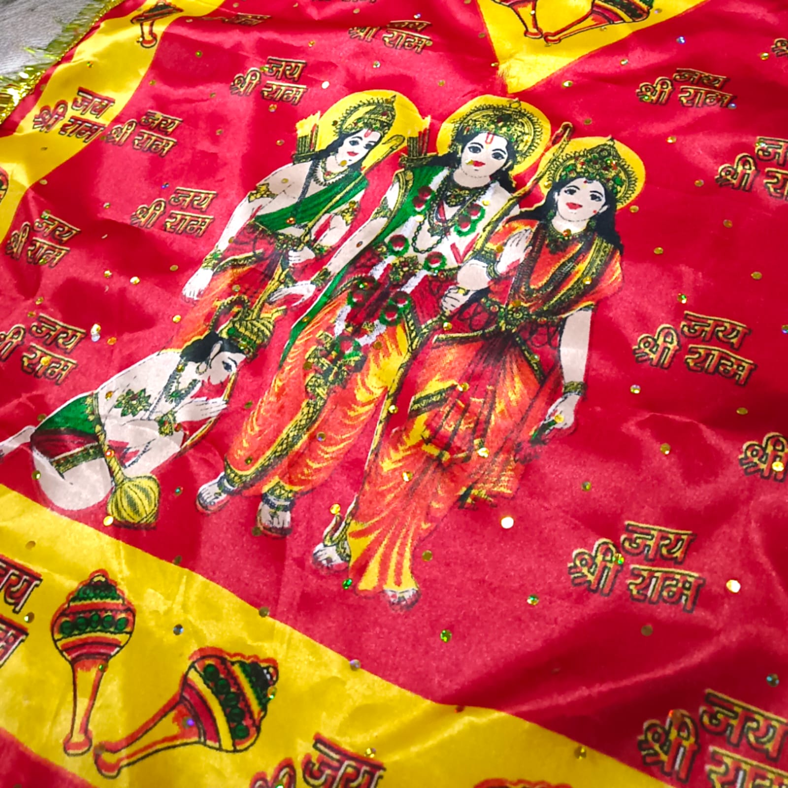 Hanuman Ji Chola for Bajrang Bali | High-Quality Fabric | Timeshopee