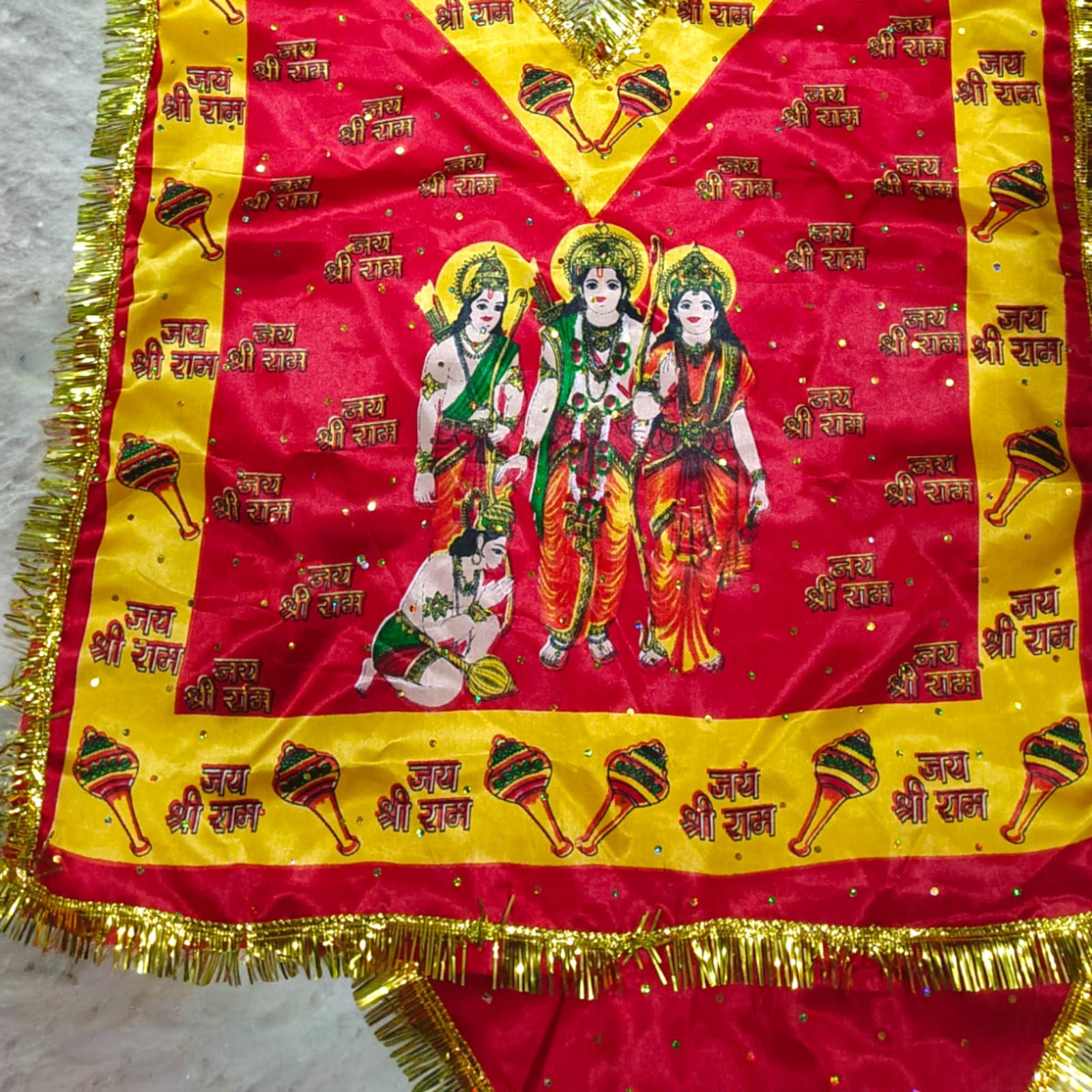Hanuman Ji Chola for Bajrang Bali | High-Quality Fabric | Timeshopee