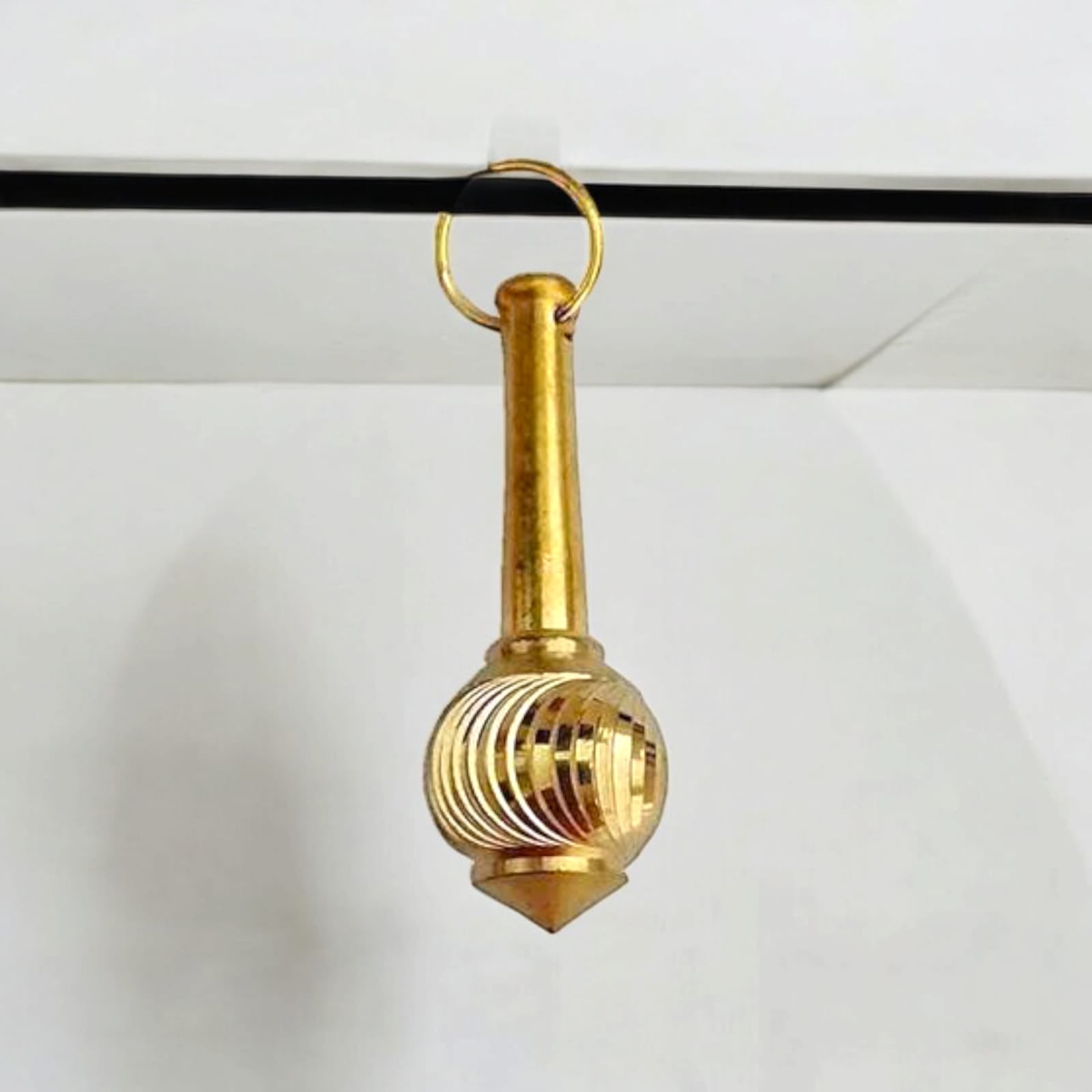 Hanuman Ji Gada Locket on Gold Chain - Timeshopee