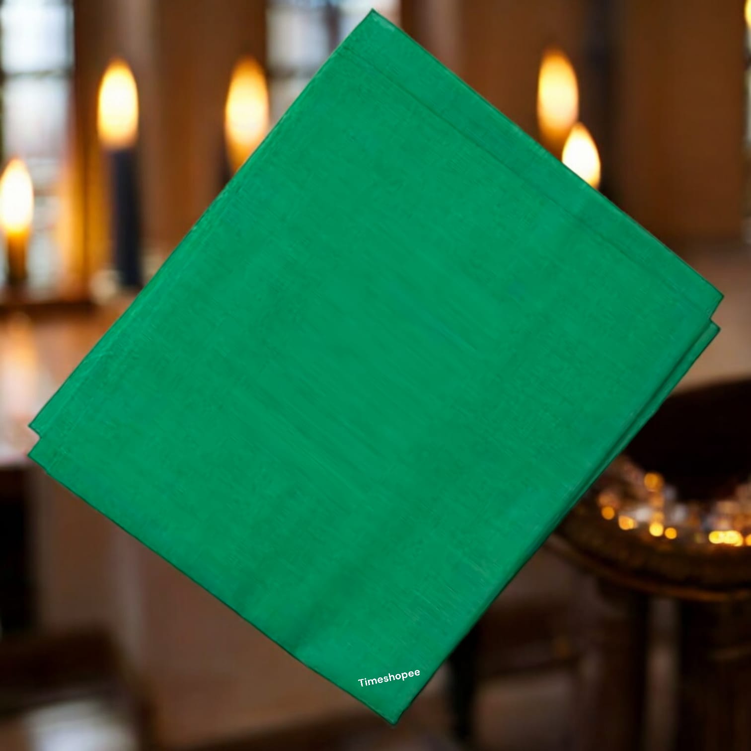 Hara Kapda | Green Cloth for Pooja | Clothes for Worship | 1.25 Meter Hara Kapda