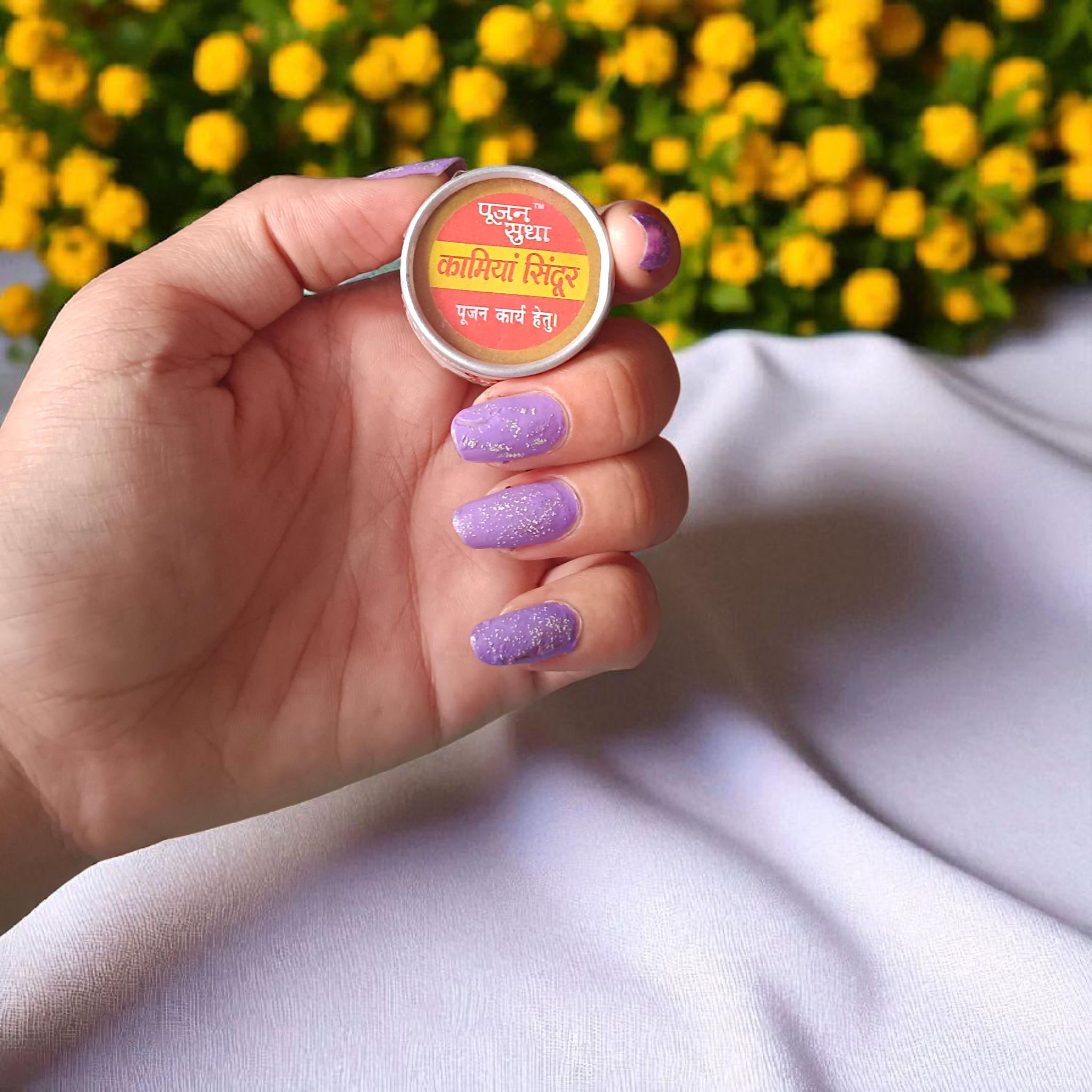 Kamiya Sindhoor 7GM for Hawan and Pujan, high-quality traditional red sindhoor, available from Timeshopee.