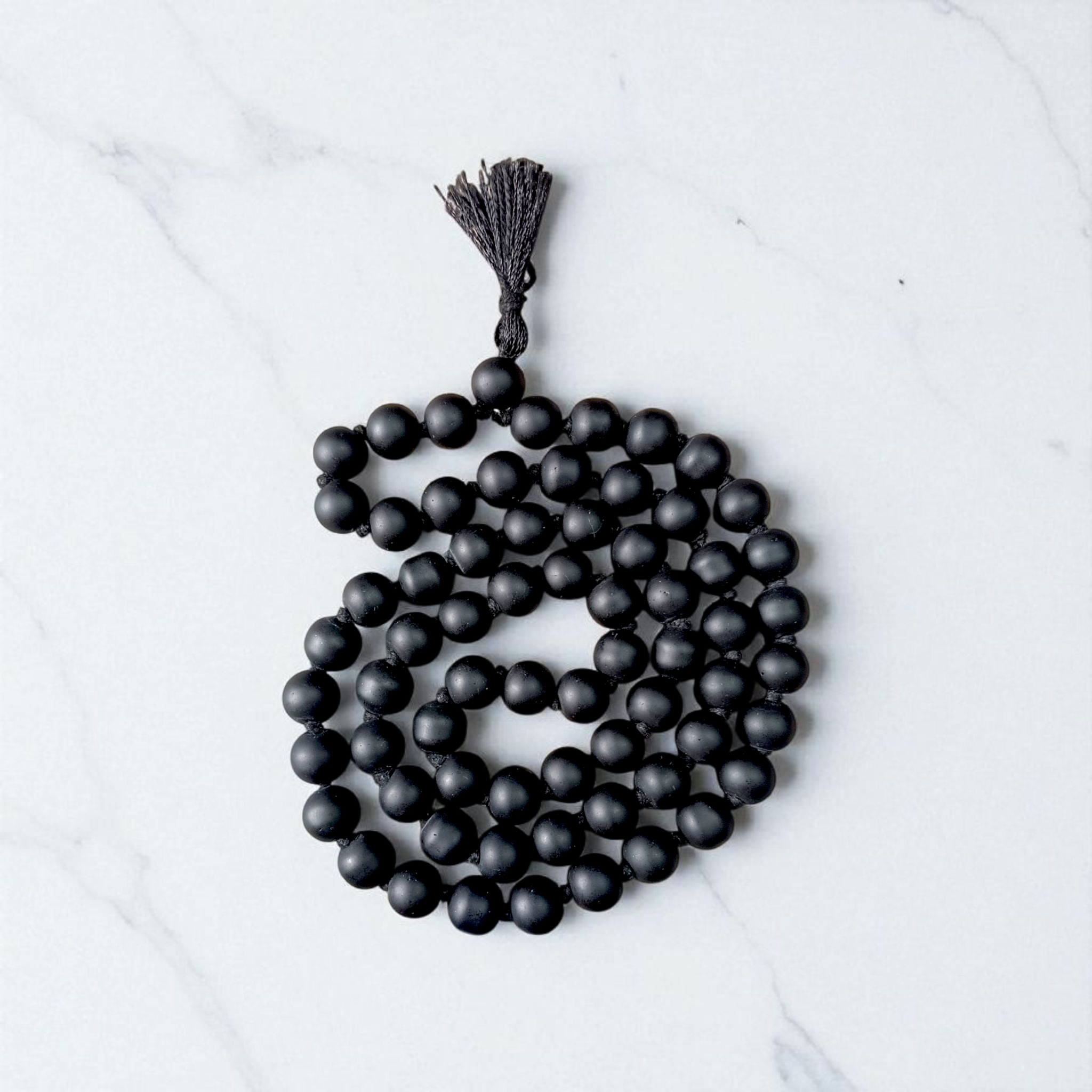 Karungali Mala in Natural Ebony – 10-11MM | Certified for Strength & Protection - Timeshopee