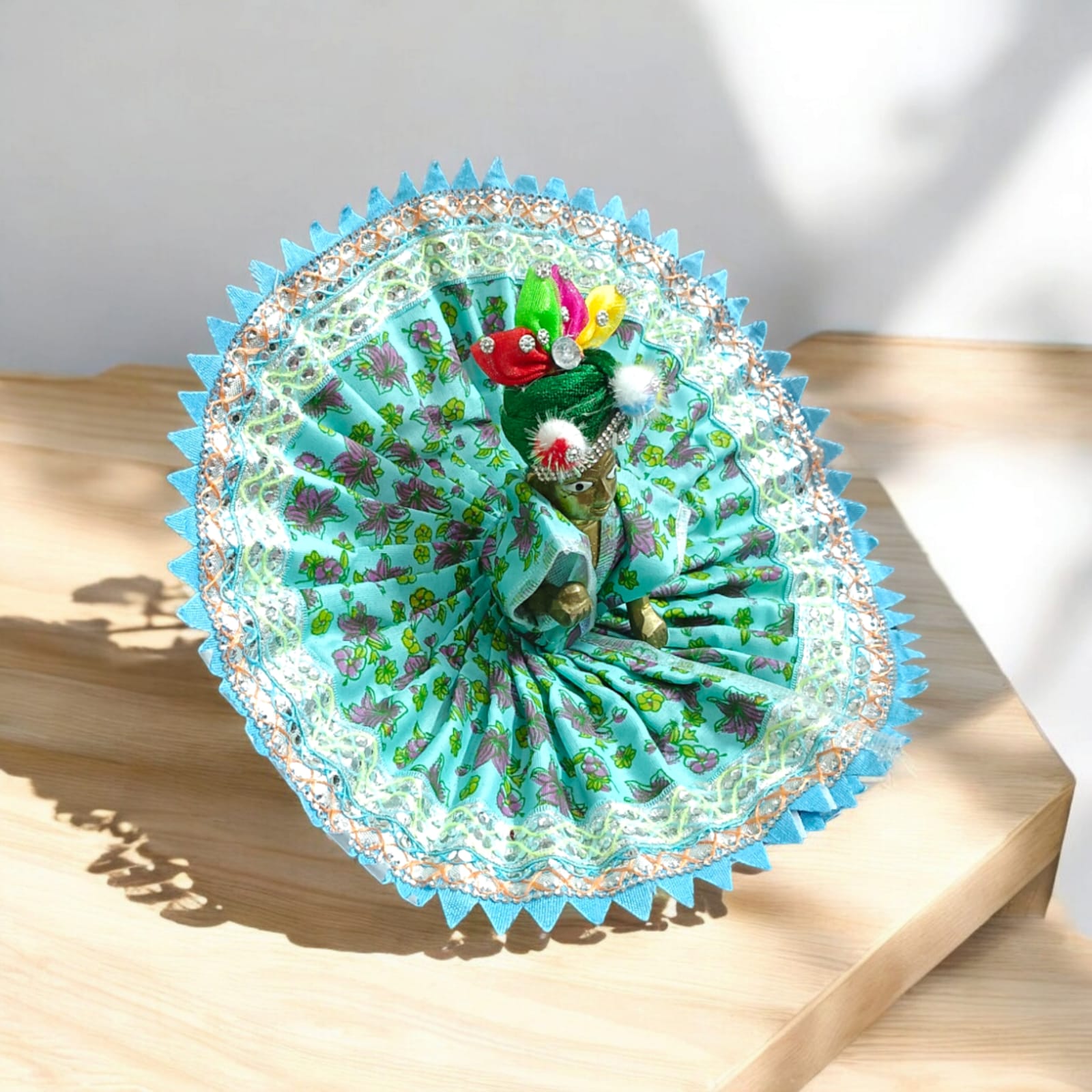 Laddu Gopal Dress for Size 5No. Idol | Elegant and High-Quality Fabric | Timeshopee