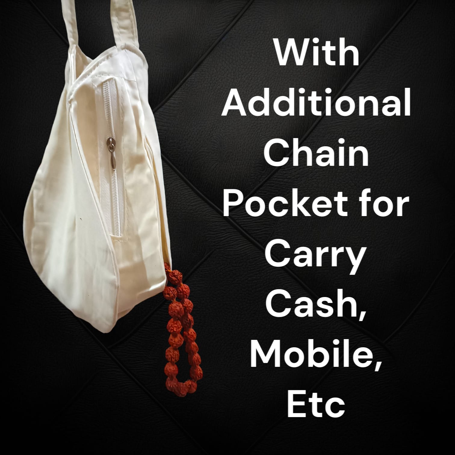 Laddu Gopal Gomukhi Bag | Makhan Chor | Mantra Japa Mala Bag | Timeshopee