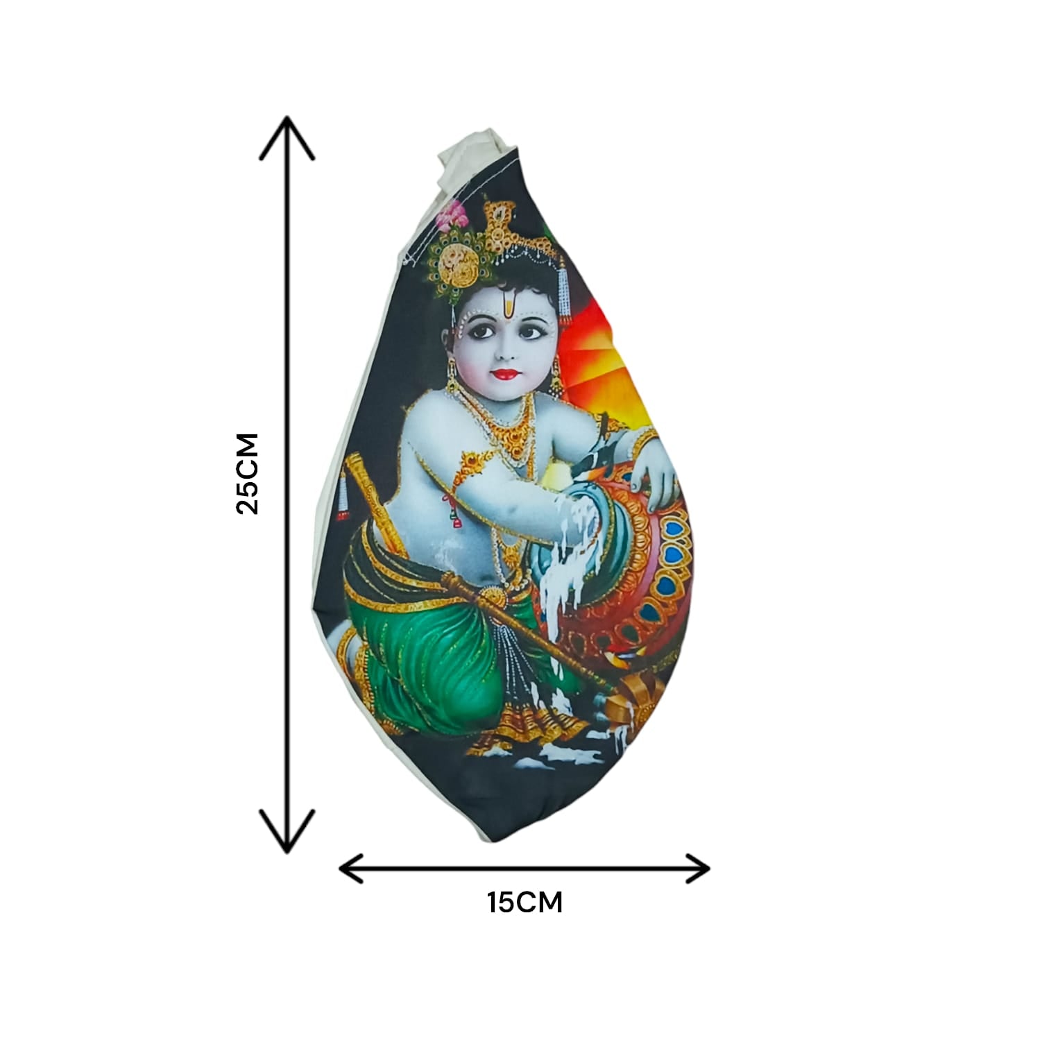 Laddu Gopal Gomukhi Bag | Makhan Chor | Mantra Japa Mala Bag | Timeshopee
